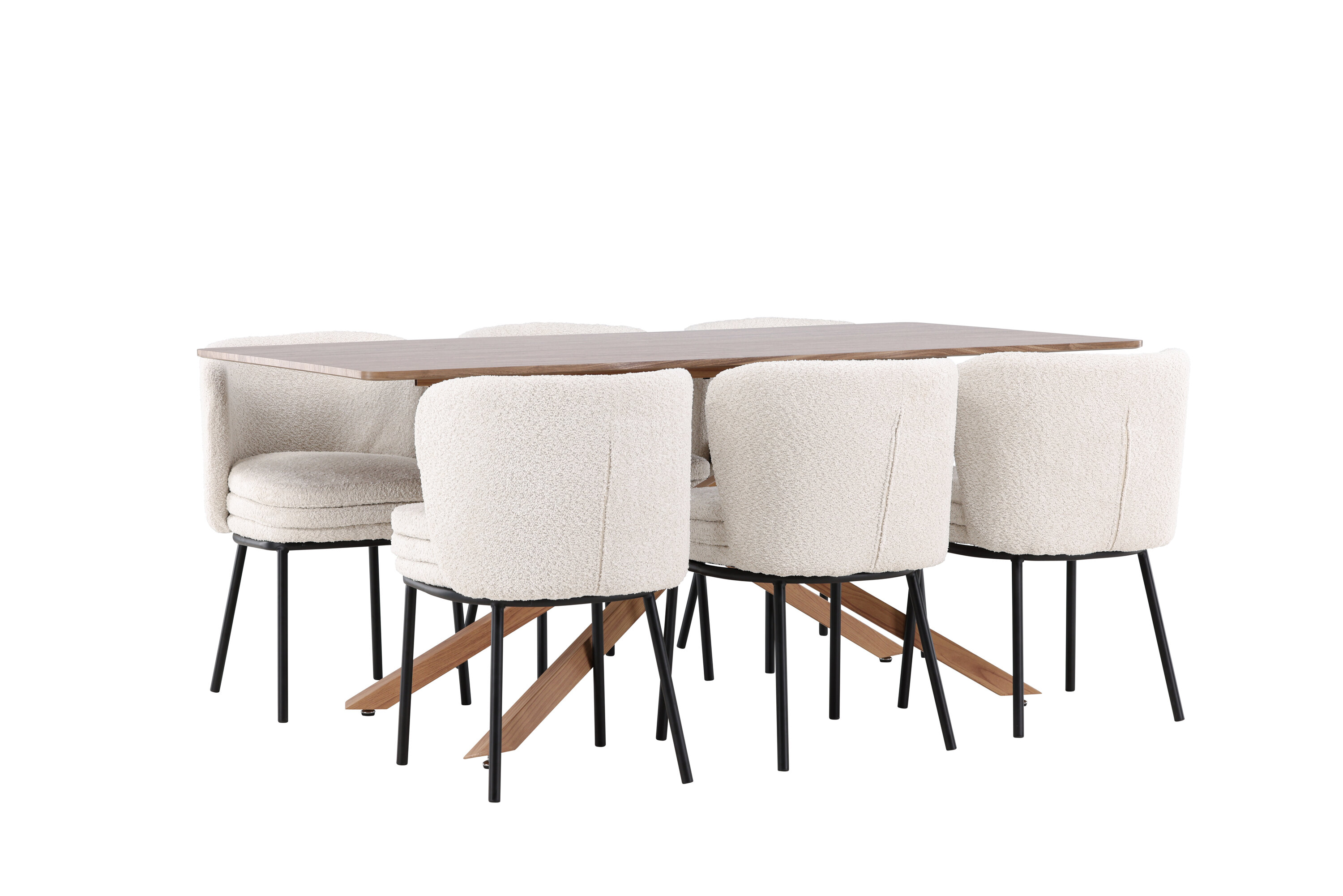 deLOHN Piazza, Agnes Téglalap alakú étkezőgarnitúra