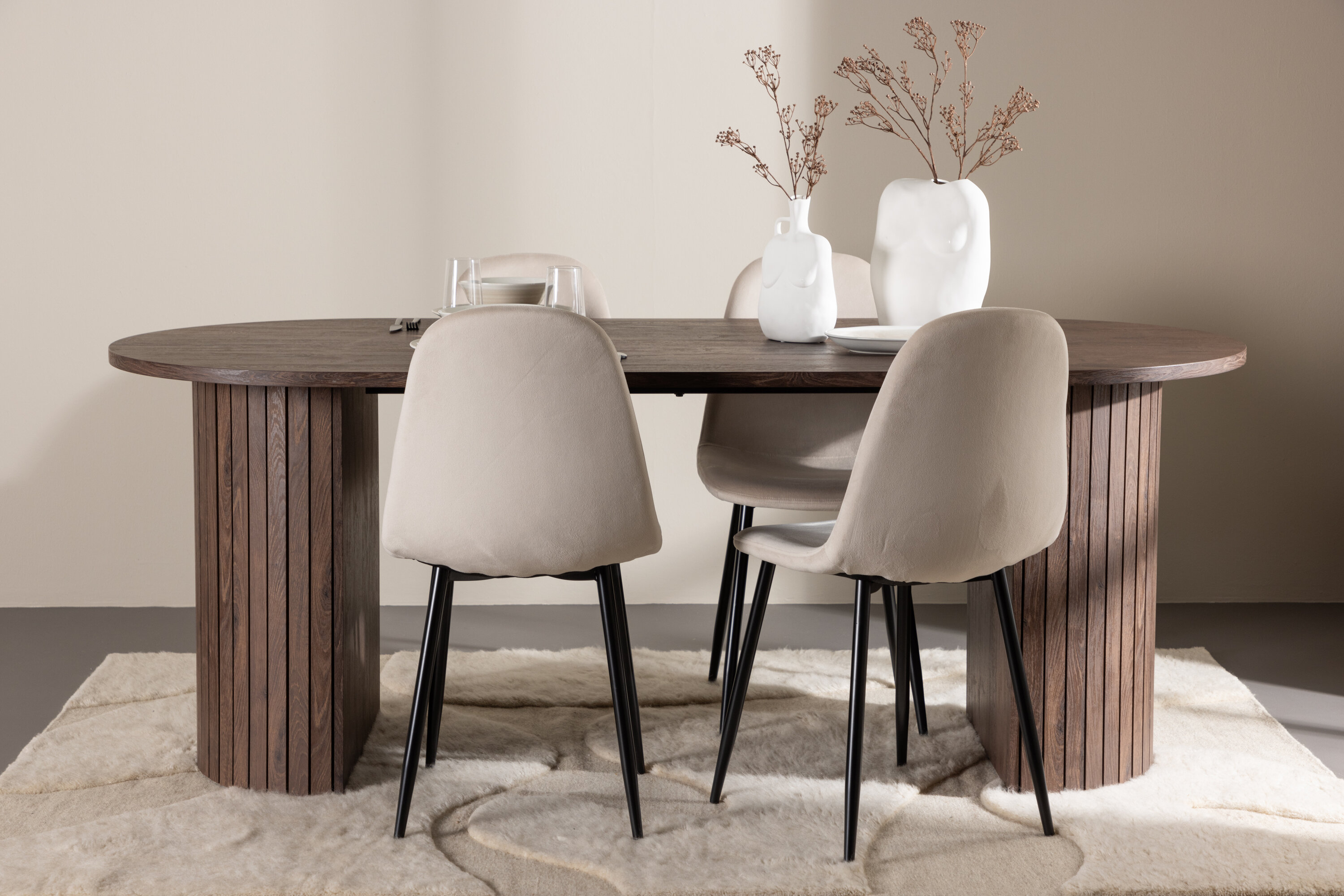 deLOHN Härön, Polar Ovális étkezőgarnitúra