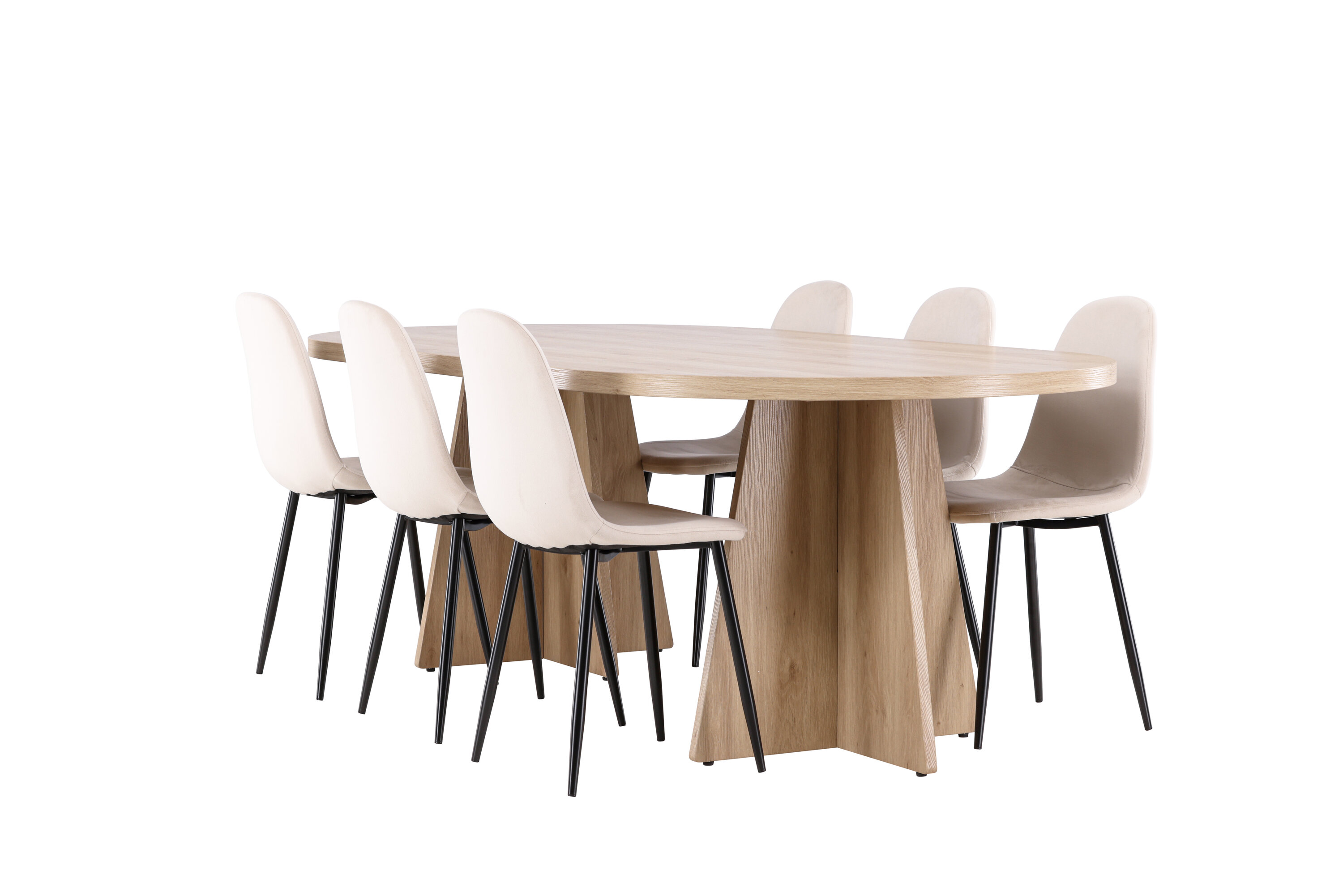 deLOHN Bootcut, Polar Ovális étkezőgarnitúra