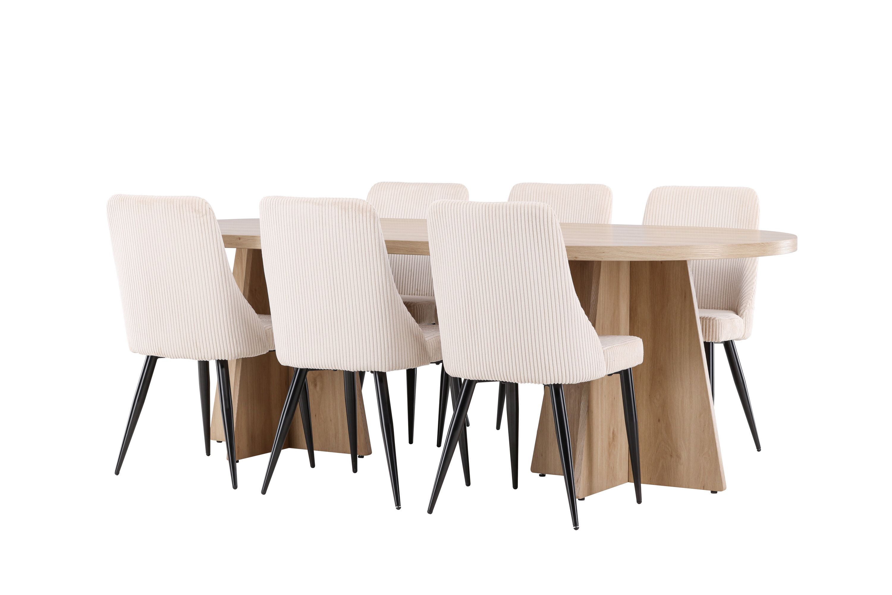 deLOHN Bootcut, Leone Ovális étkezőgarnitúra