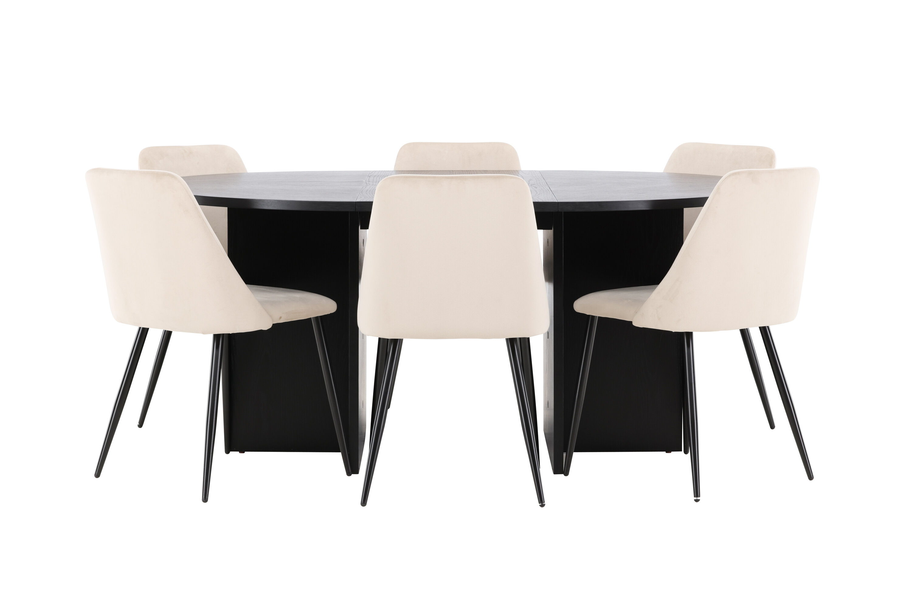 deLOHN Strada, Night Ovális étkezőgarnitúra