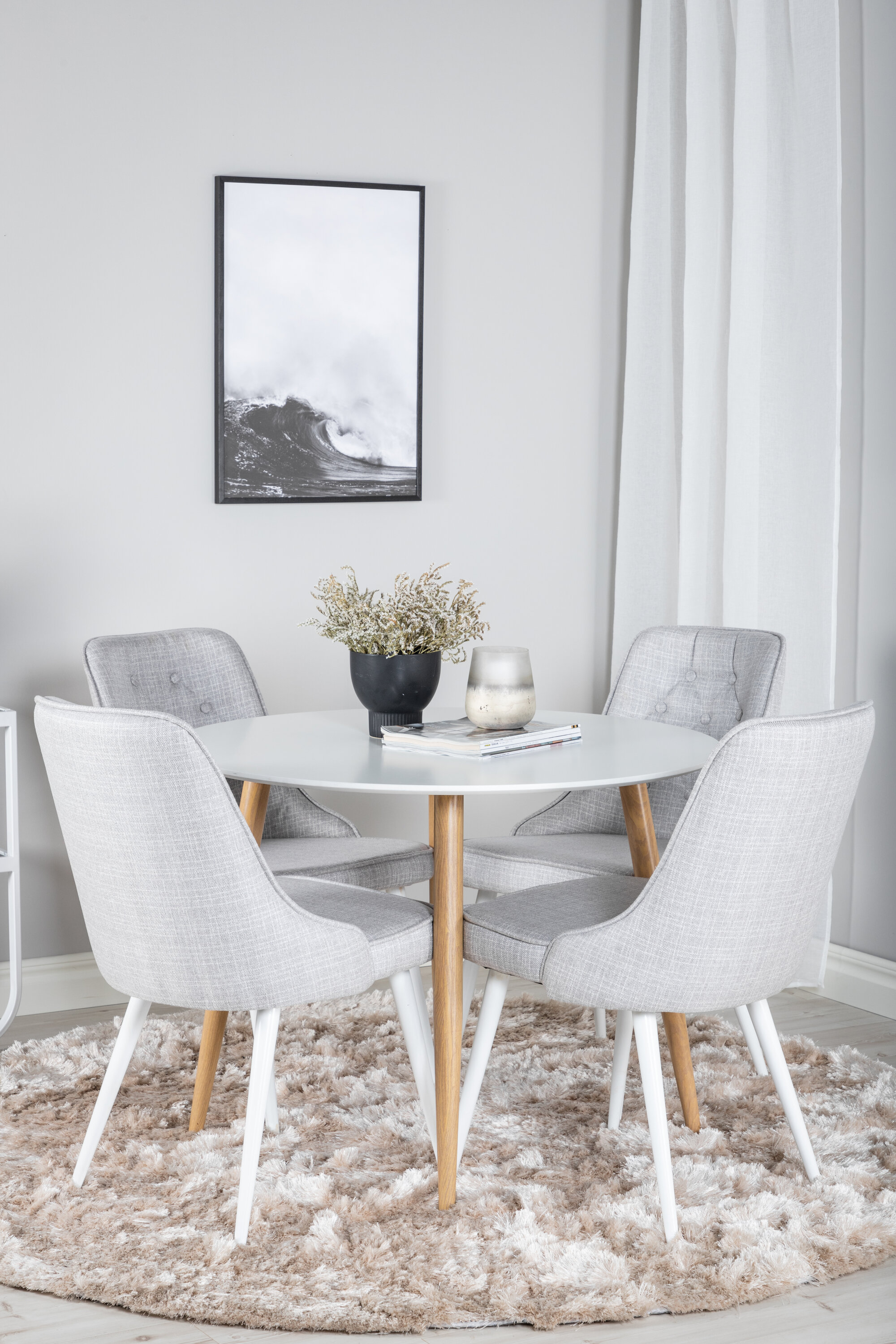 deLOHN Velvet Deluxe, Plaza Kör alakú étkezőgarnitúra