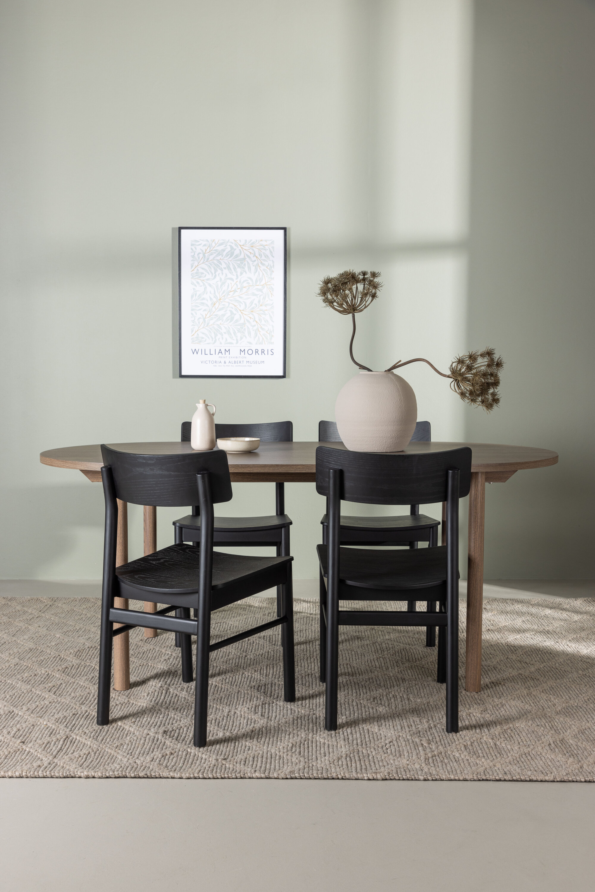 deLOHN Montros Ovális étkezőgarnitúra