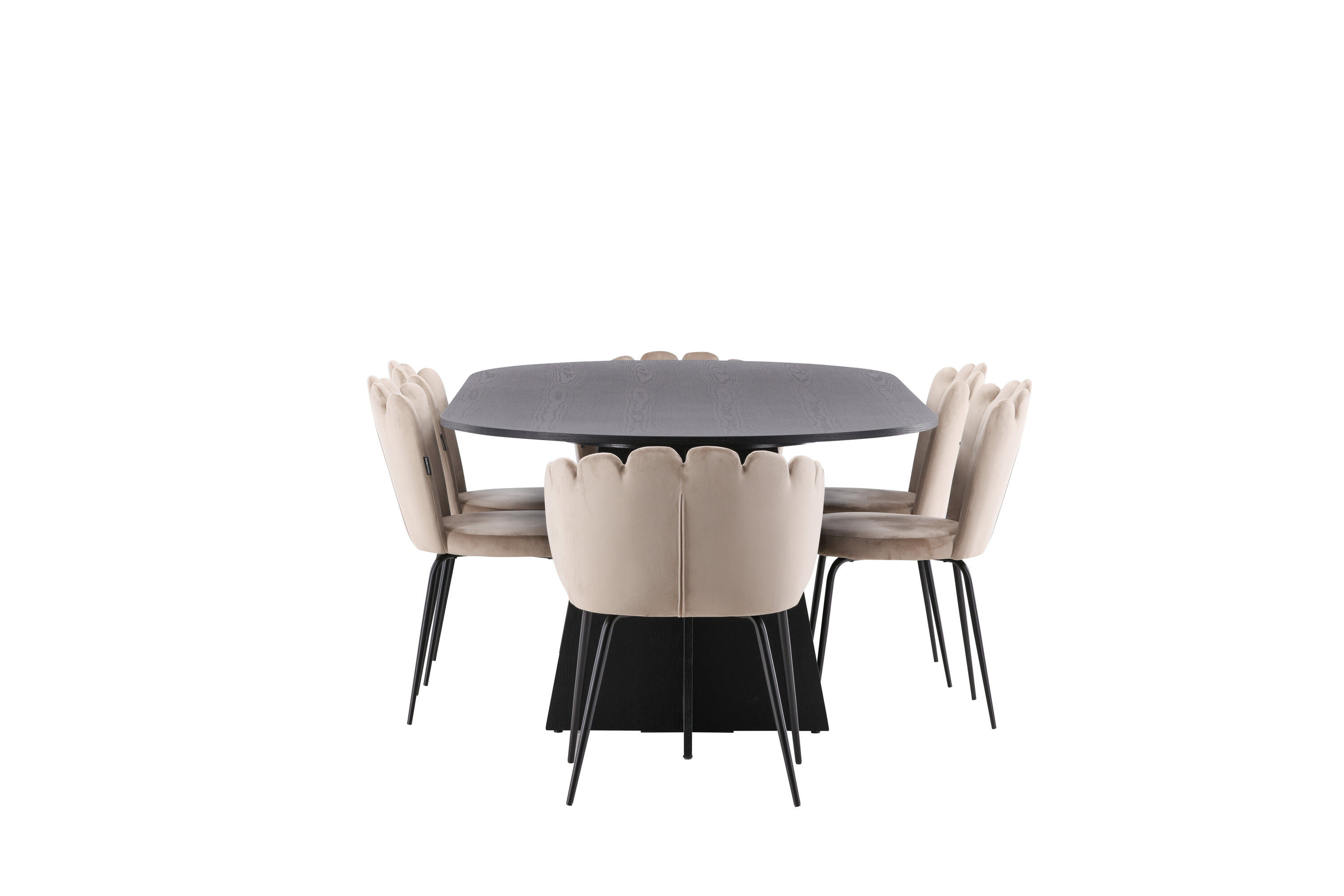 deLOHN Bootcut Oval, Limhamn Ovális étkezőgarnitúra