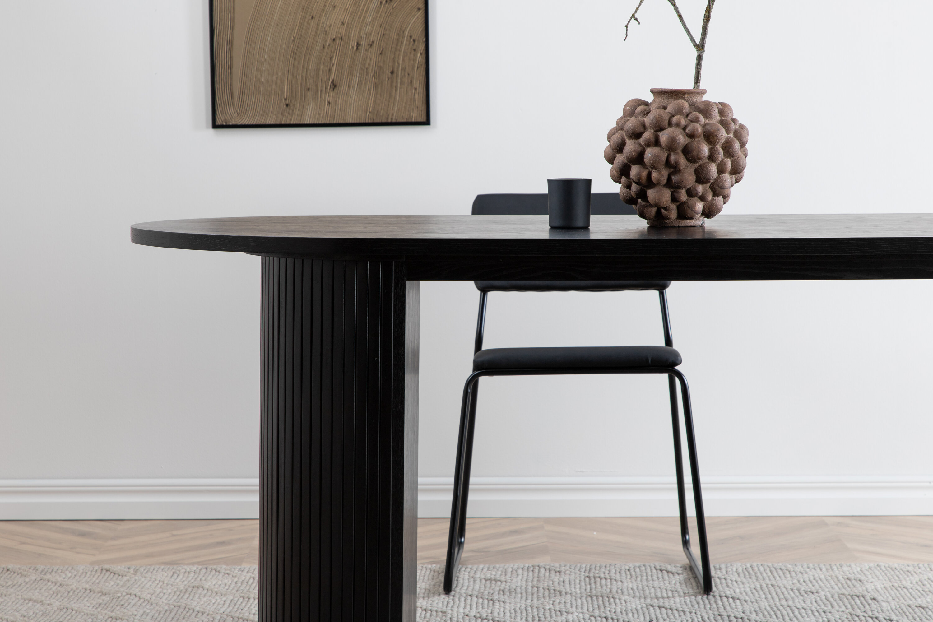 deLOHN Bianca Ovális étkezőasztal