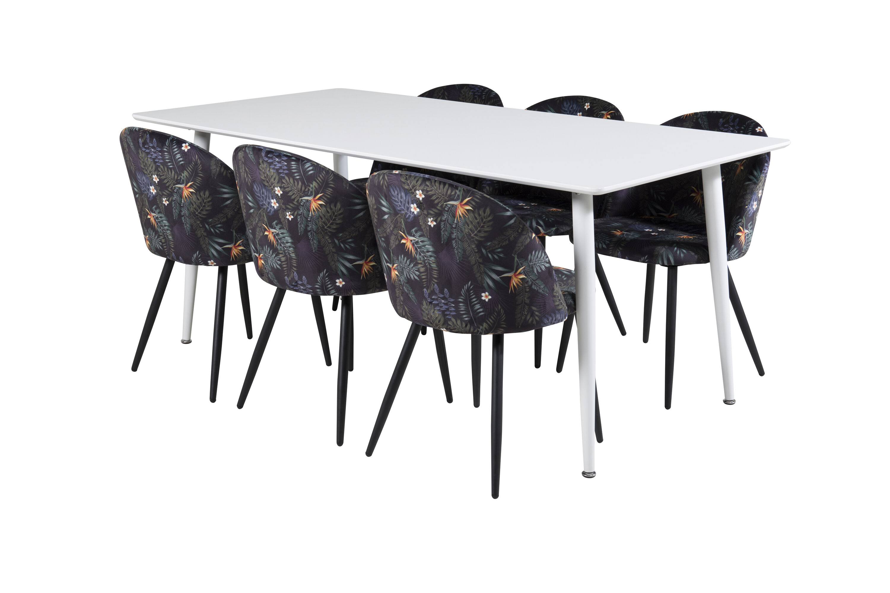 deLOHN Polar, Velvet Téglalap alakú étkezőgarnitúra deLOHN Polar, Velvet Téglalap alakú étkezőgarnitúra