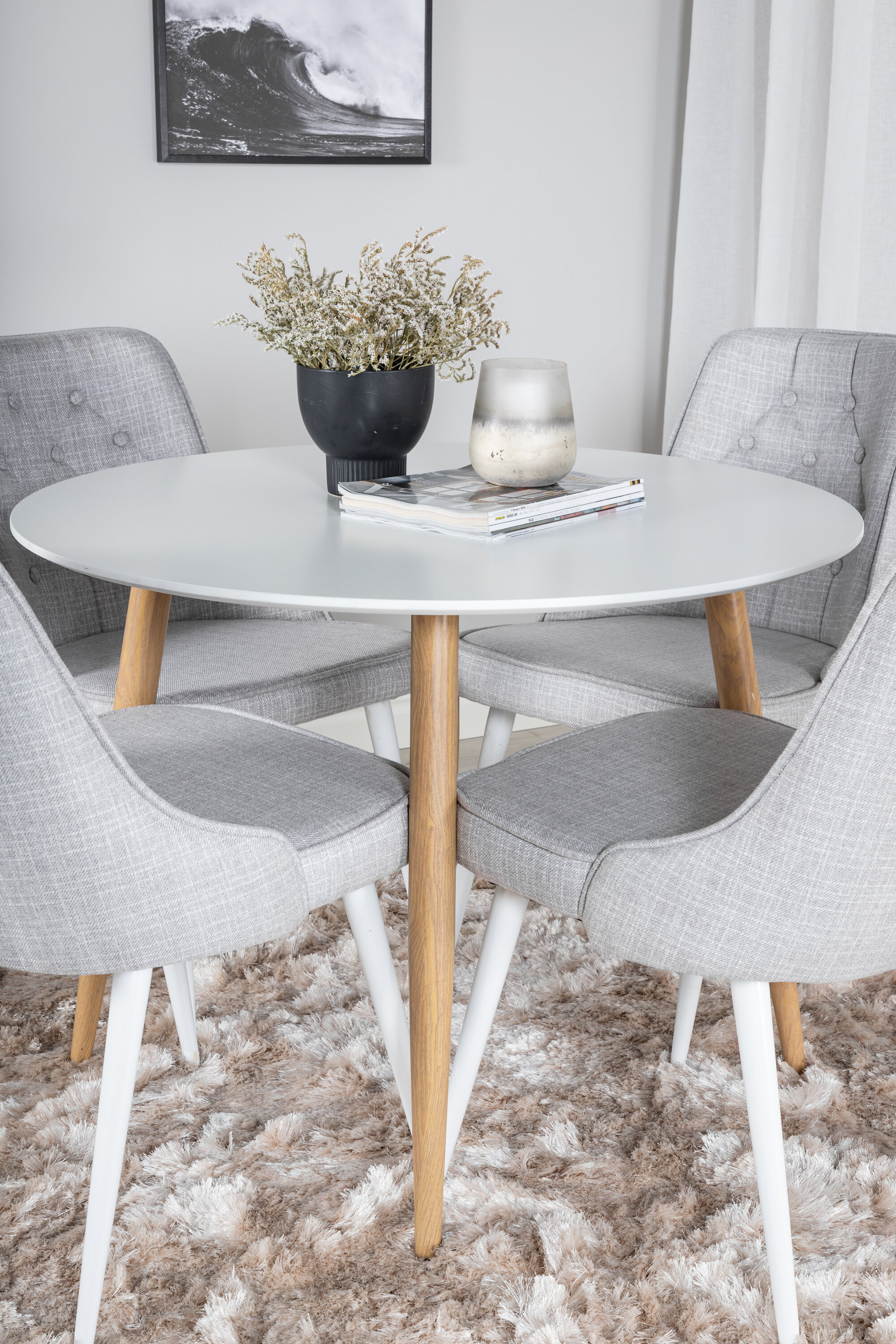 deLOHN Velvet Deluxe, Plaza Kör alakú étkezőgarnitúra