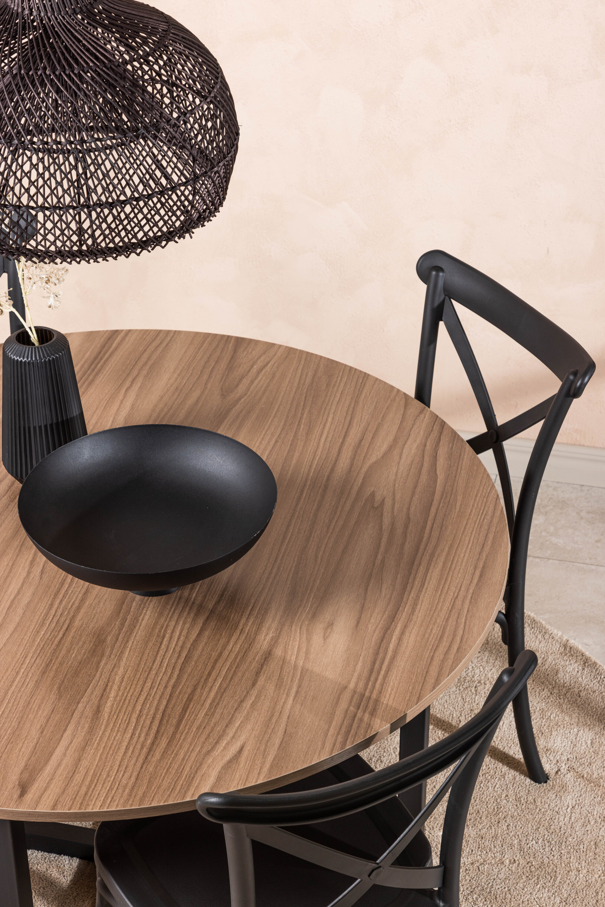 deLOHN Durango, Crosett Kör alakú étkezőgarnitúra