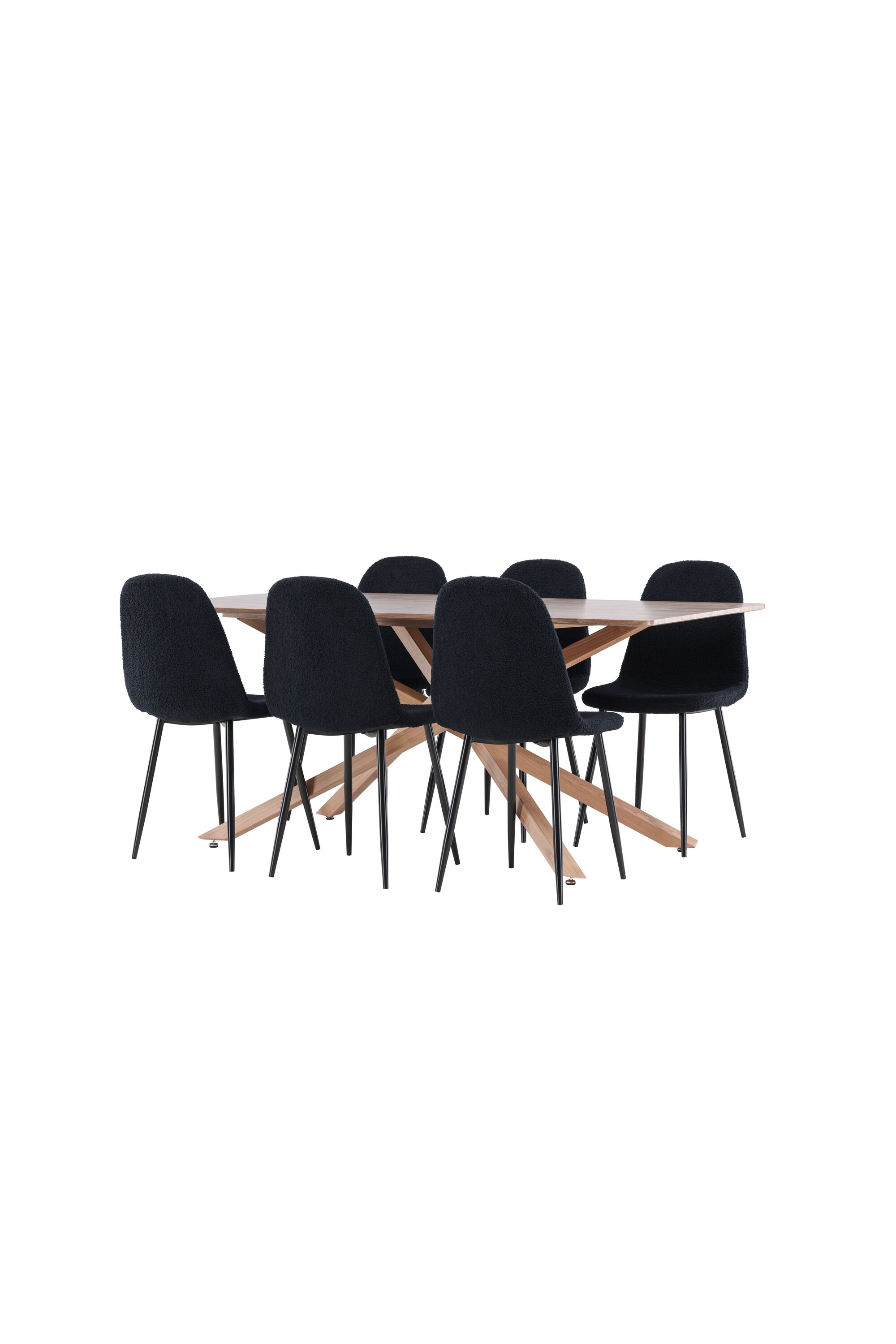 deLOHN Piazza, Polar Téglalap alakú étkezőgarnitúra