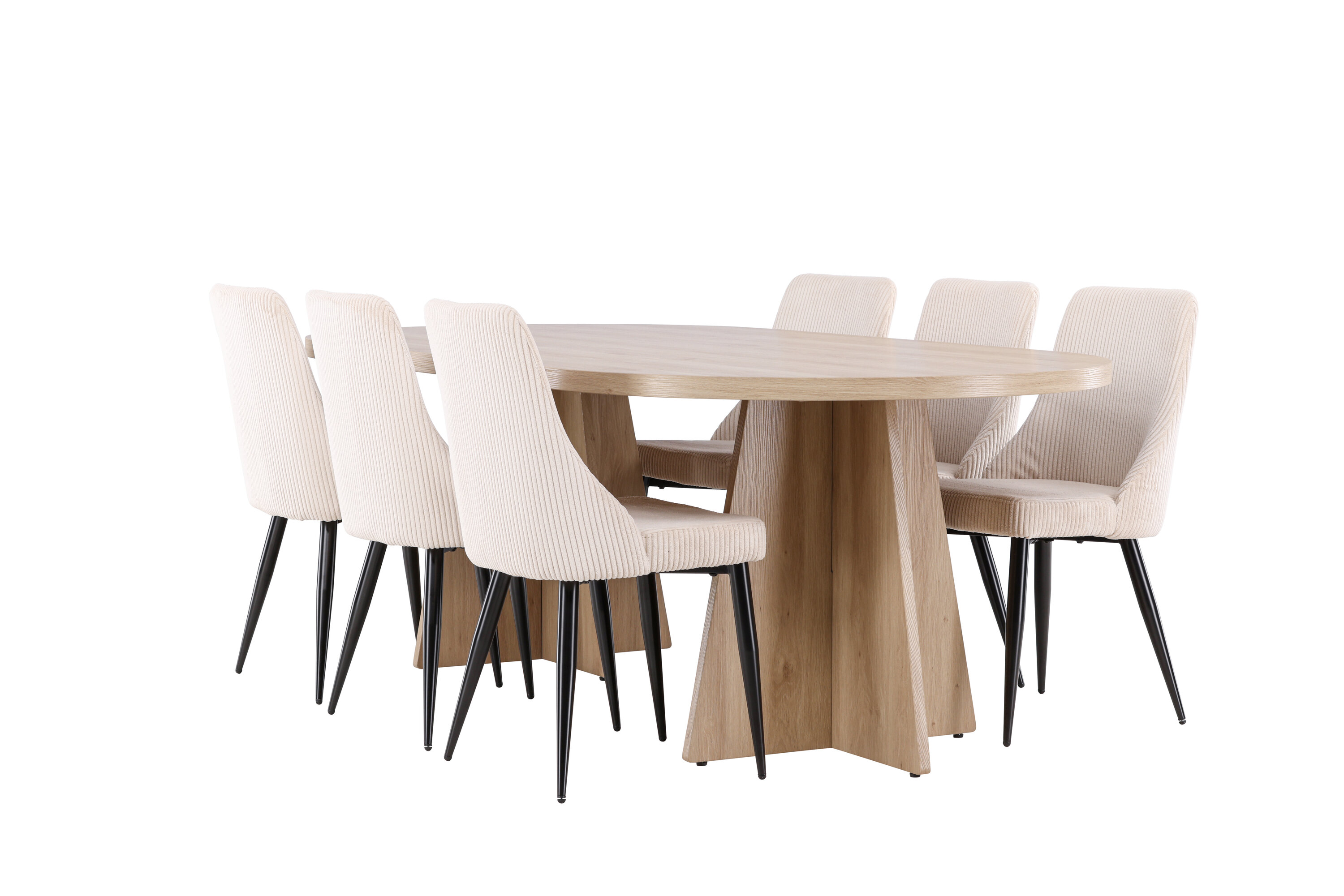 deLOHN Bootcut, Leone Ovális étkezőgarnitúra