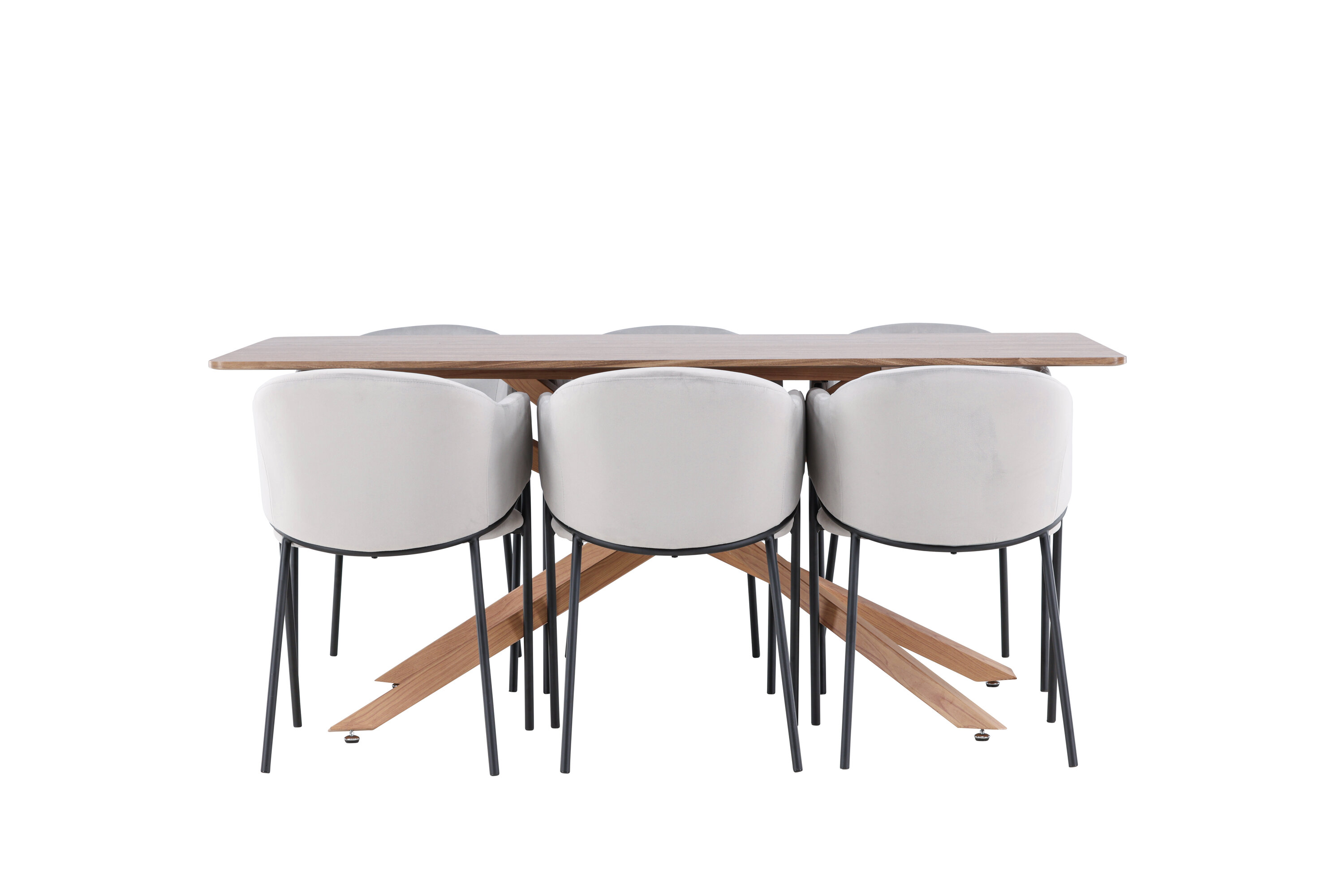 deLOHN Piazza, Evelina Téglalap alakú étkezőgarnitúra