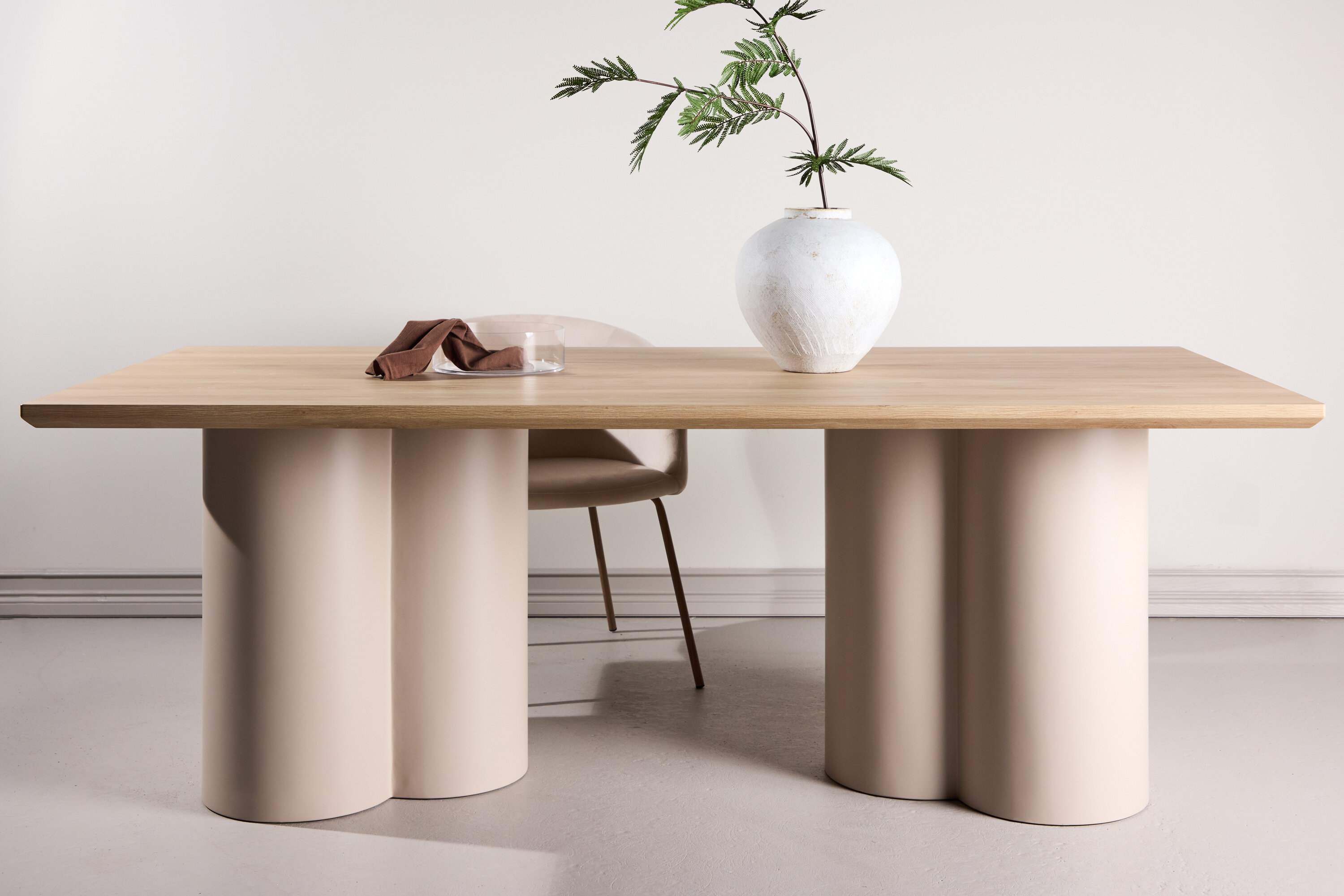 deLOHN Olivia Téglalap alakú étkezőasztal