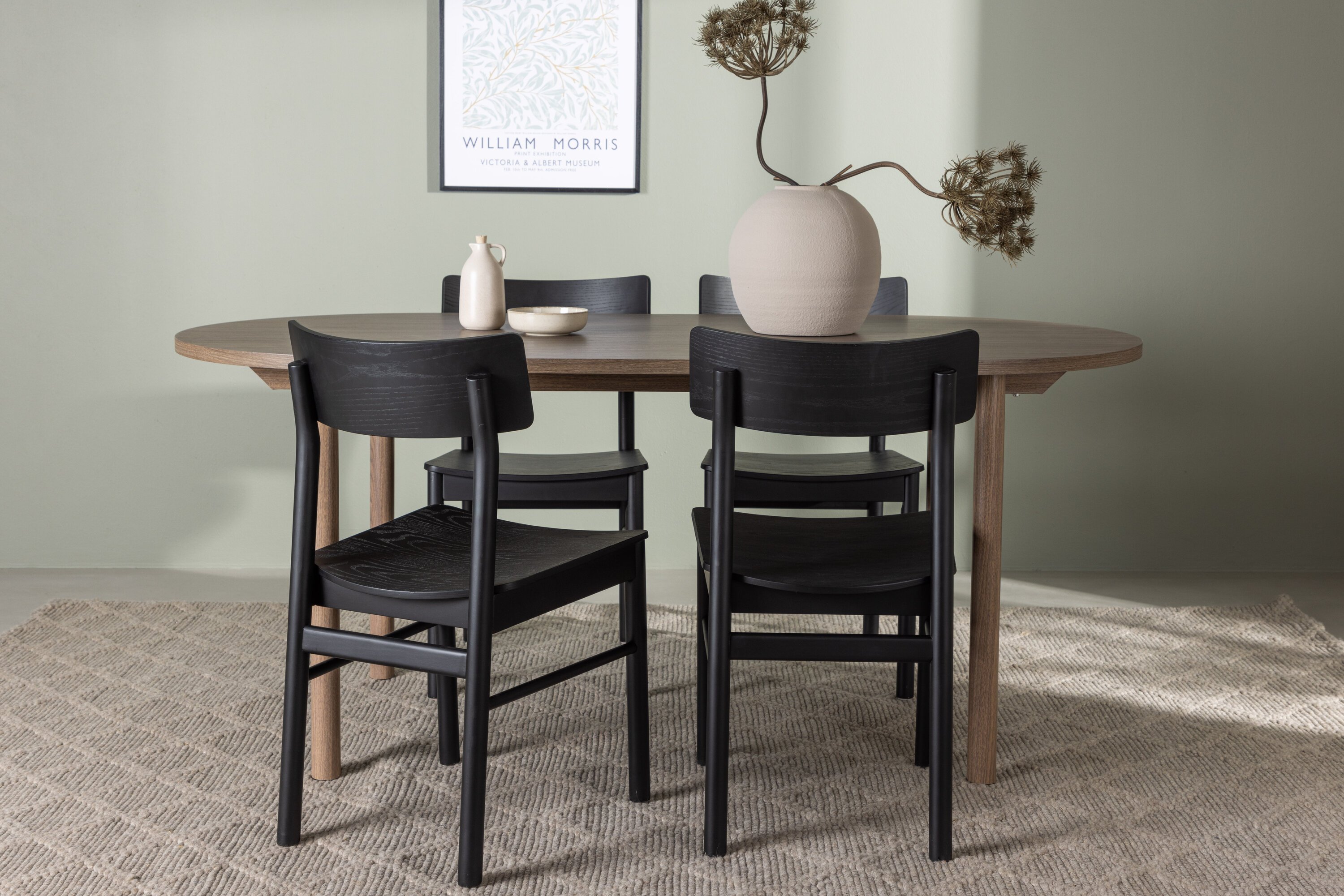 deLOHN Montros Ovális étkezőgarnitúra