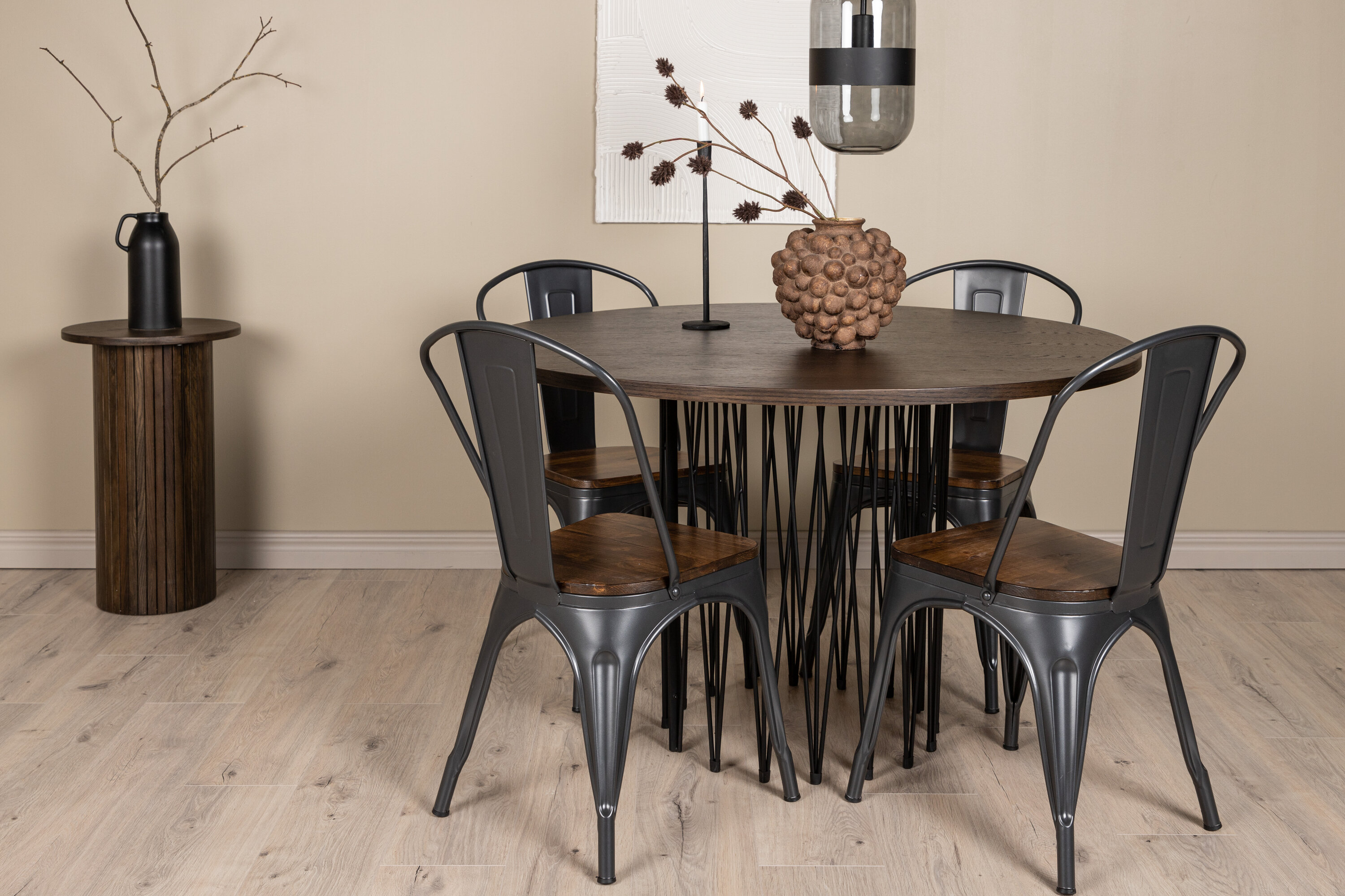 deLOHN Stone round, Tempe Kör alakú étkezőgarnitúra