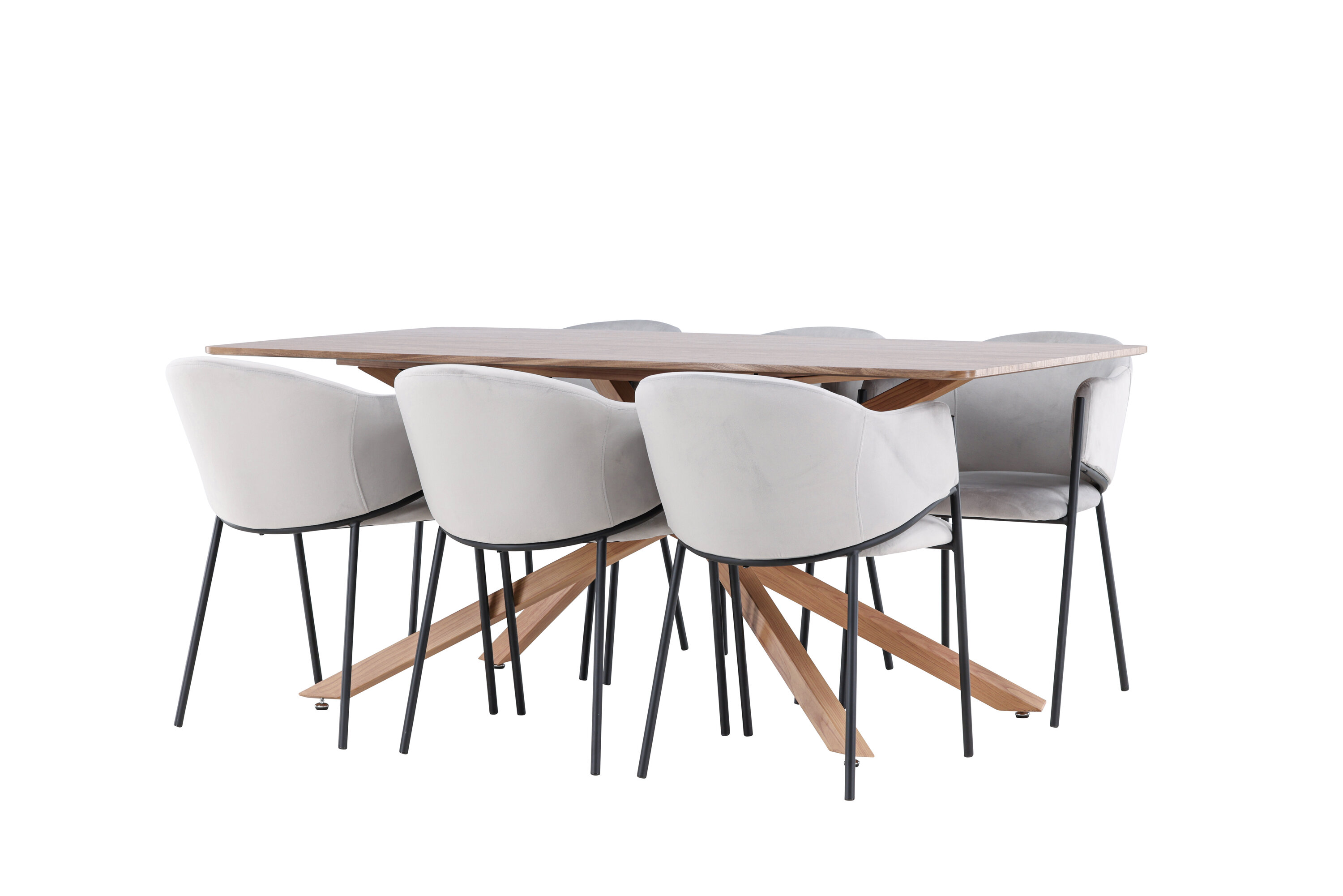 deLOHN Piazza, Evelina Téglalap alakú étkezőgarnitúra