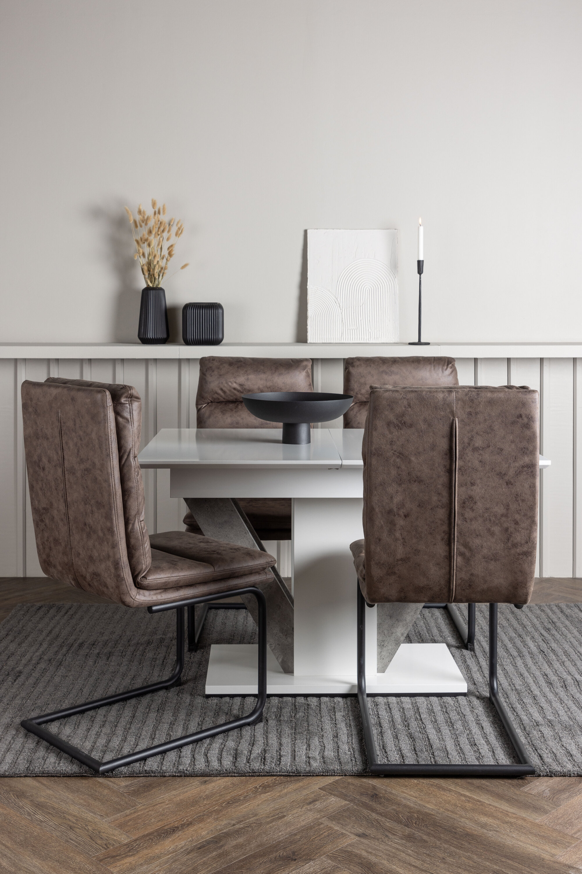 deLOHN Zizo Téglalap alakú étkezőgarnitúra