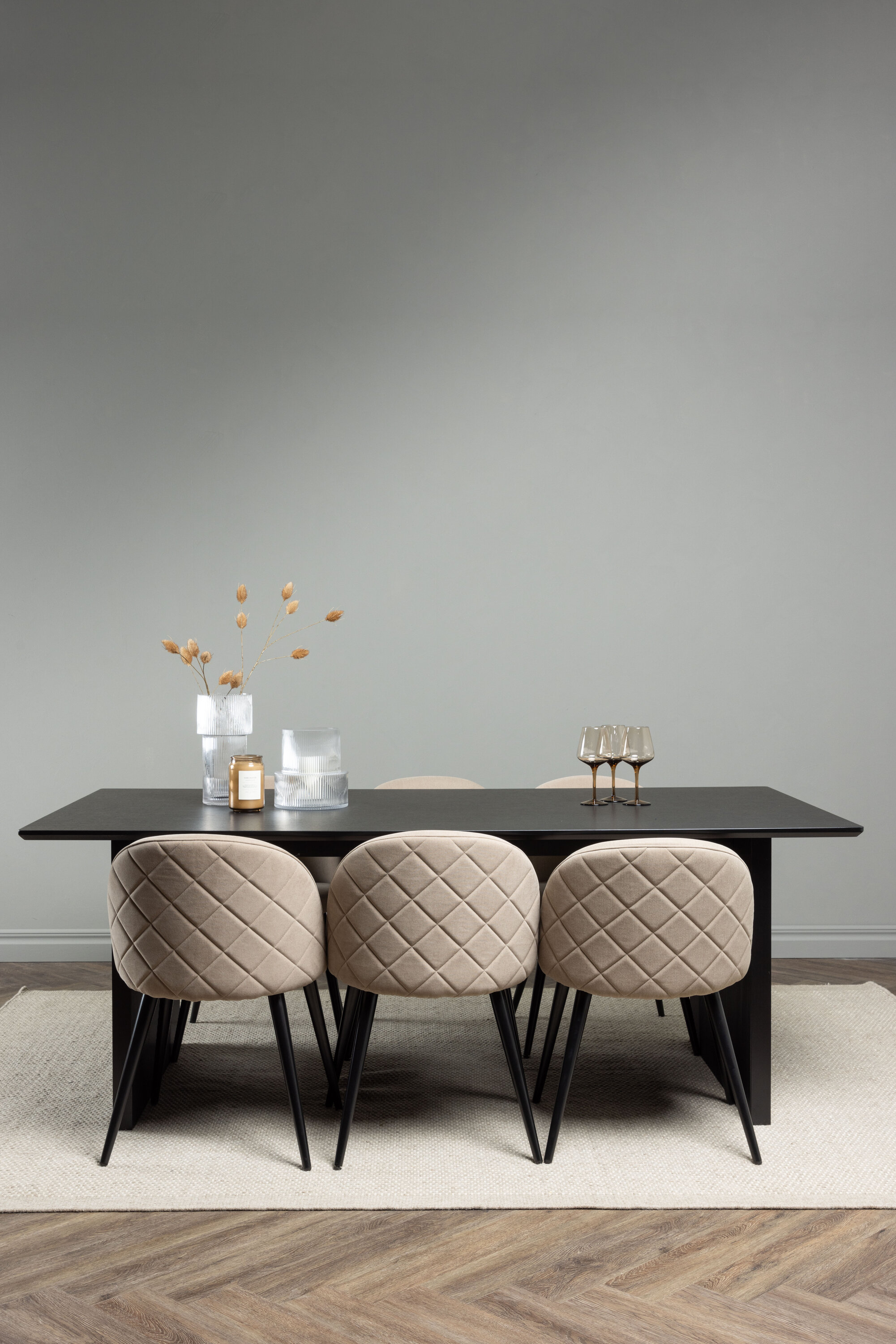 deLOHN Vail, Velvet Téglalap alakú étkezőgarnitúra