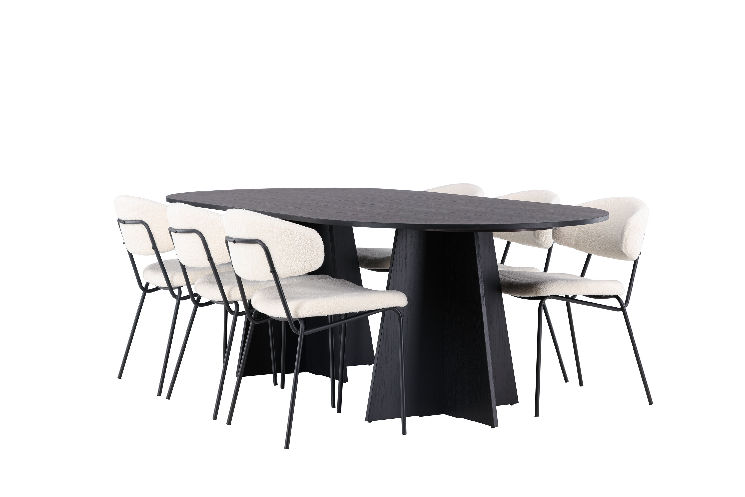 deLOHN Bootcut Oval, Chico Ovális étkezőgarnitúra