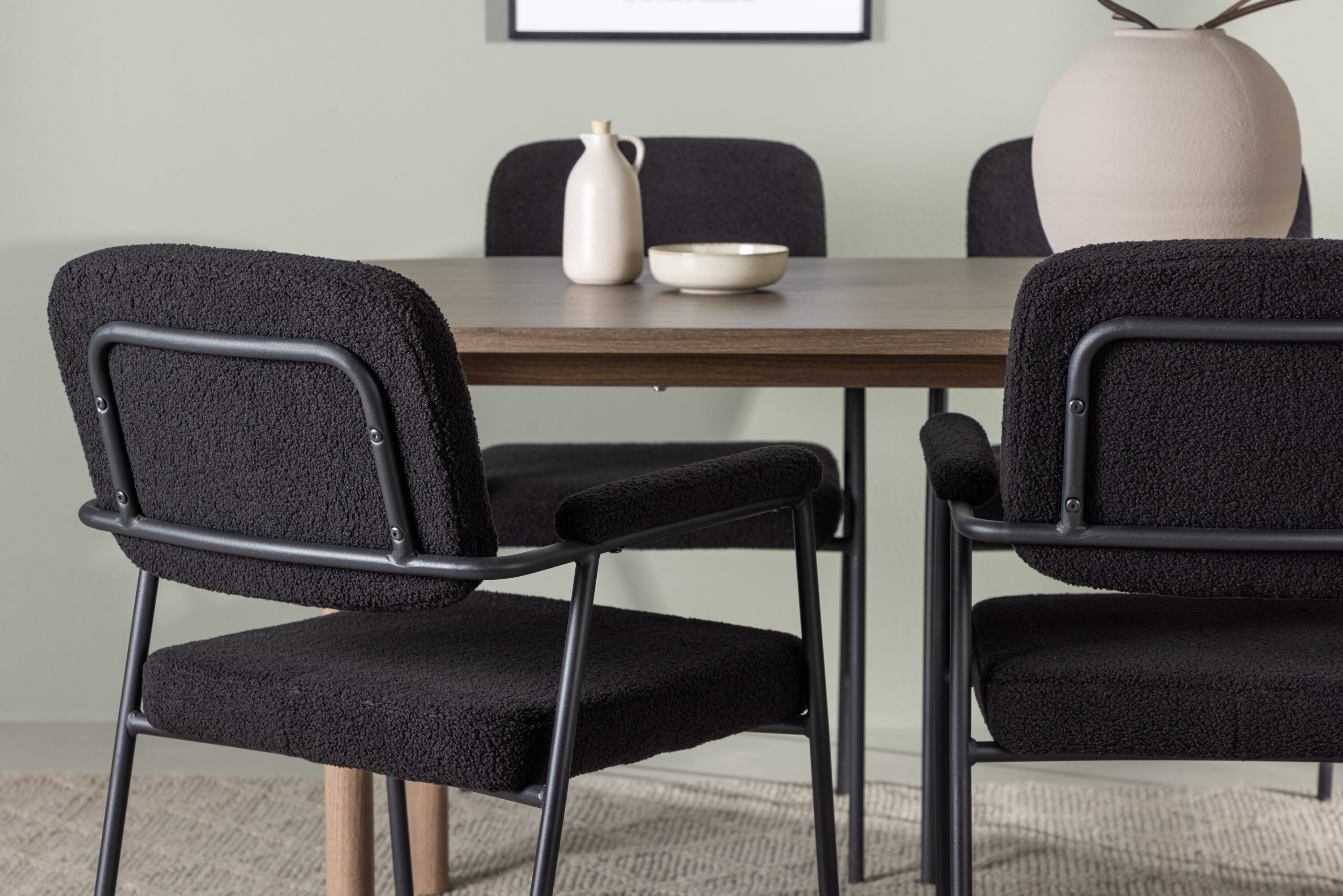 deLOHN Yesterday Ovális étkezőgarnitúra