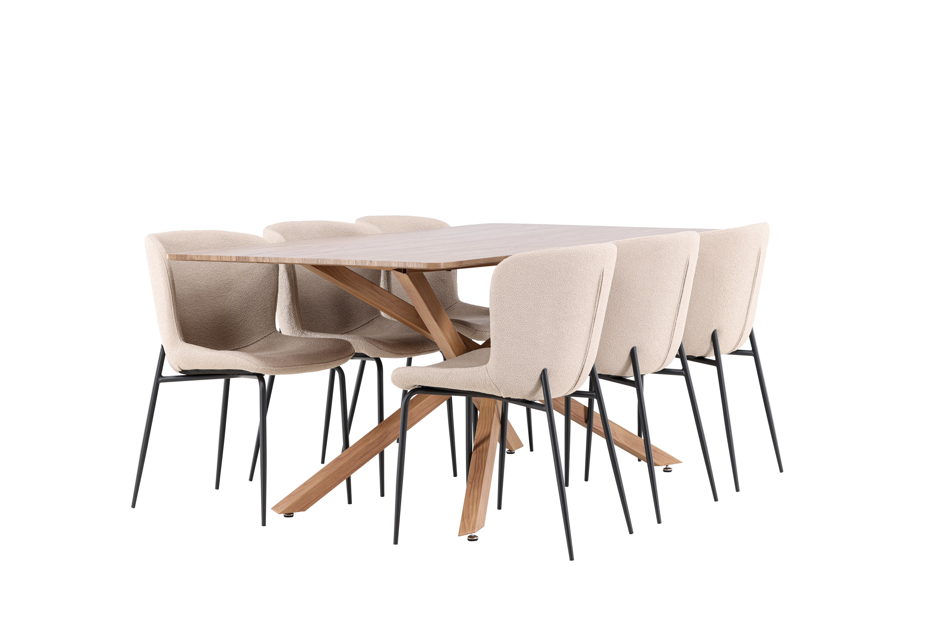 deLOHN Piazza, Modesto Téglalap alakú étkezőgarnitúra