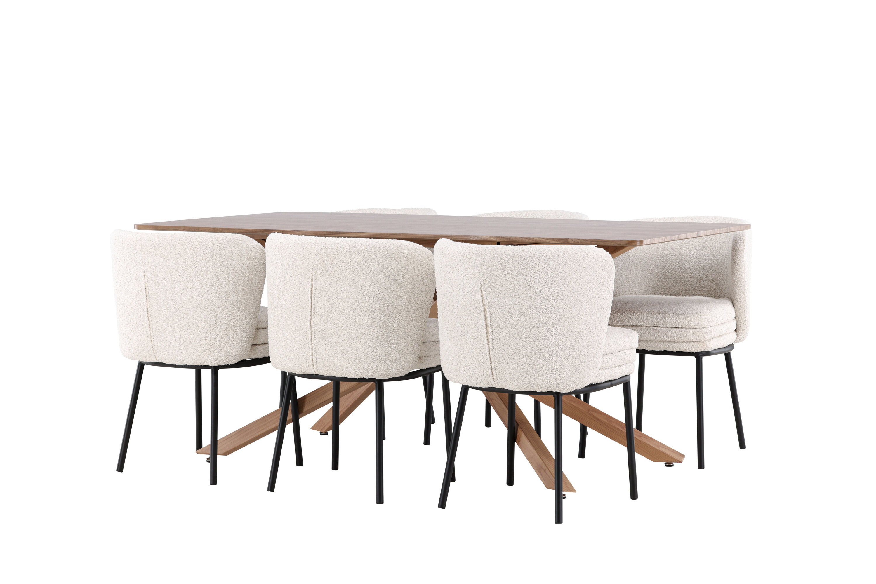 deLOHN Piazza, Agnes Téglalap alakú étkezőgarnitúra