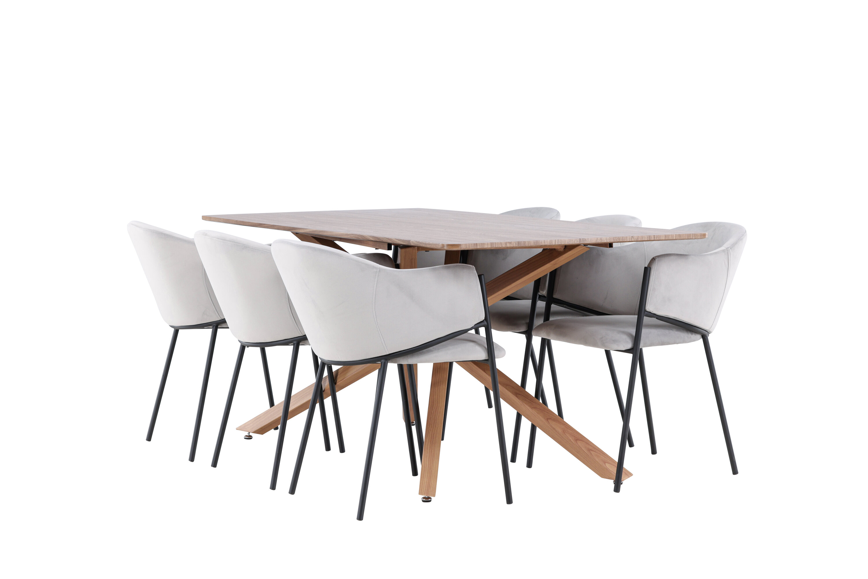 deLOHN Piazza, Evelina Téglalap alakú étkezőgarnitúra