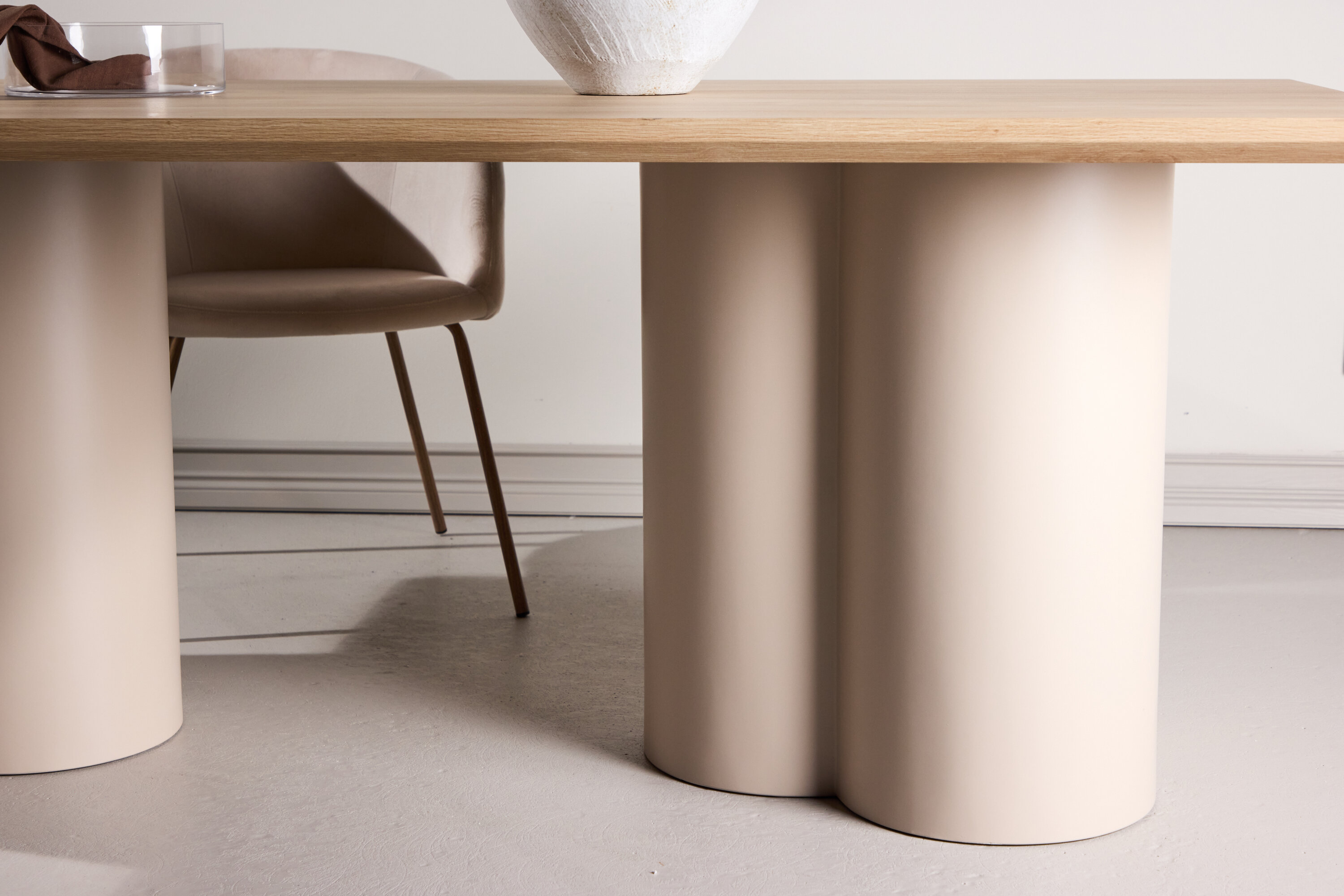 deLOHN Olivia Téglalap alakú étkezőasztal