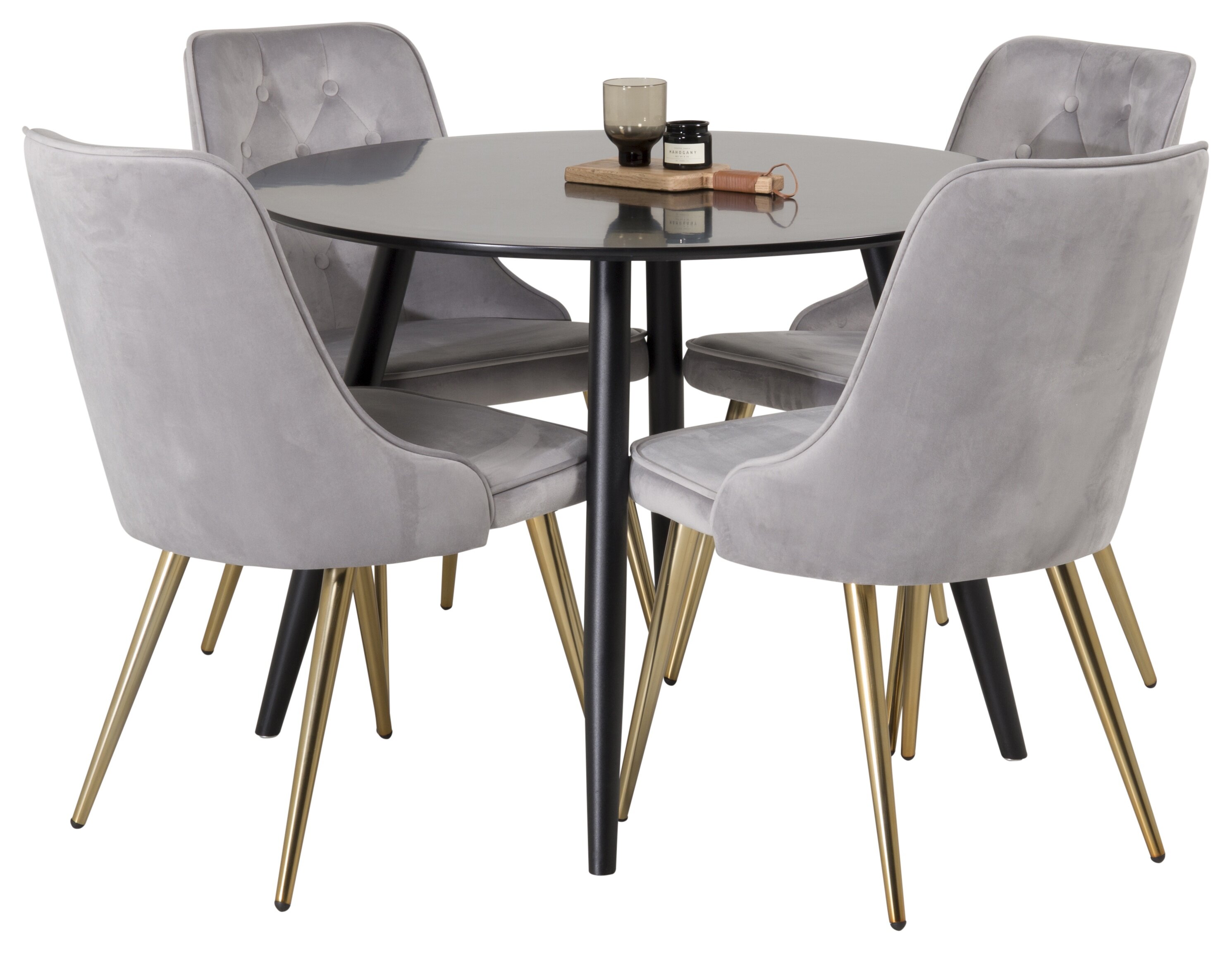 deLOHN Velvet Deluxe, Plaza Kör alakú étkezőgarnitúra