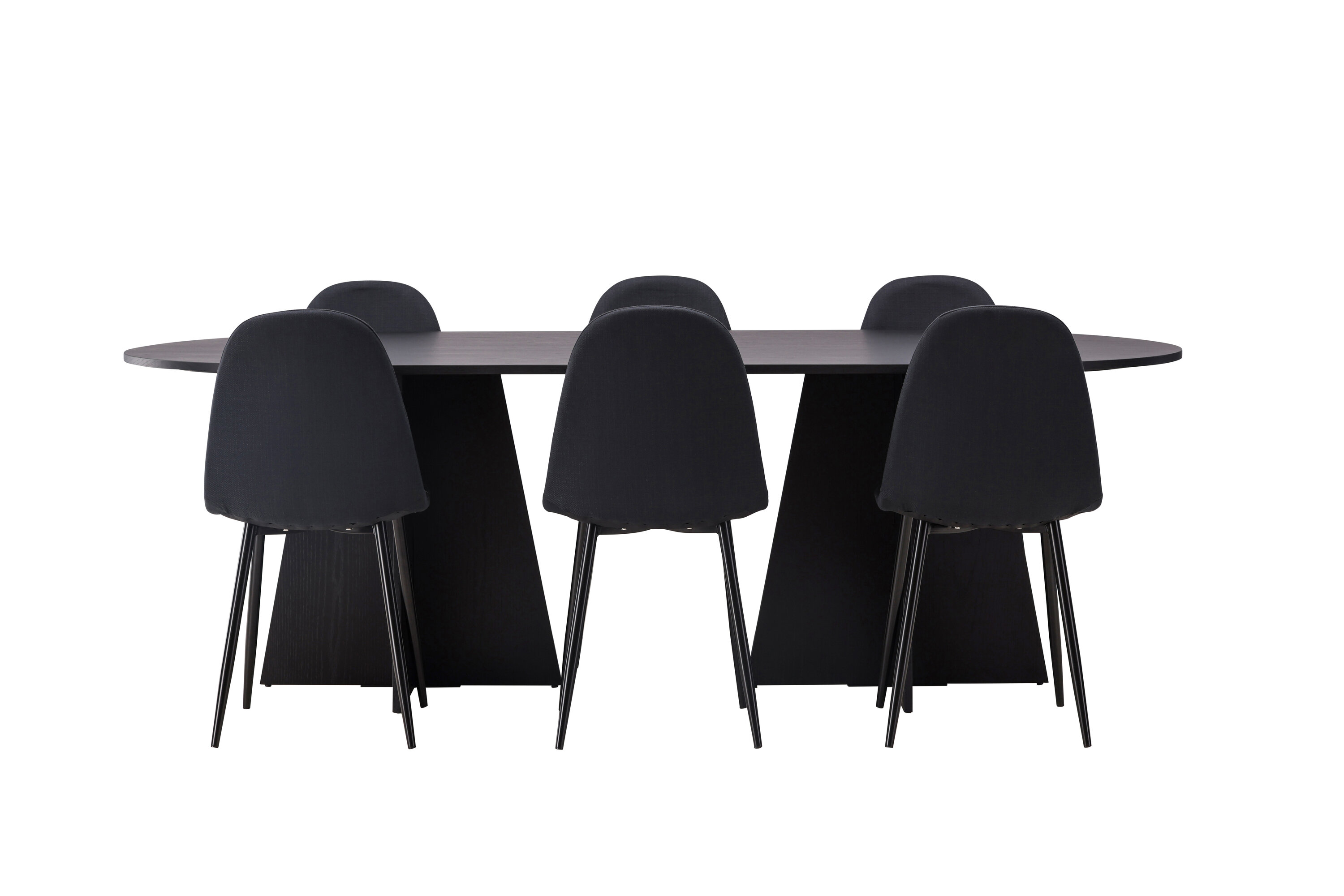 deLOHN Bootcut Oval, Polar Téglalap alakú étkezőgarnitúra