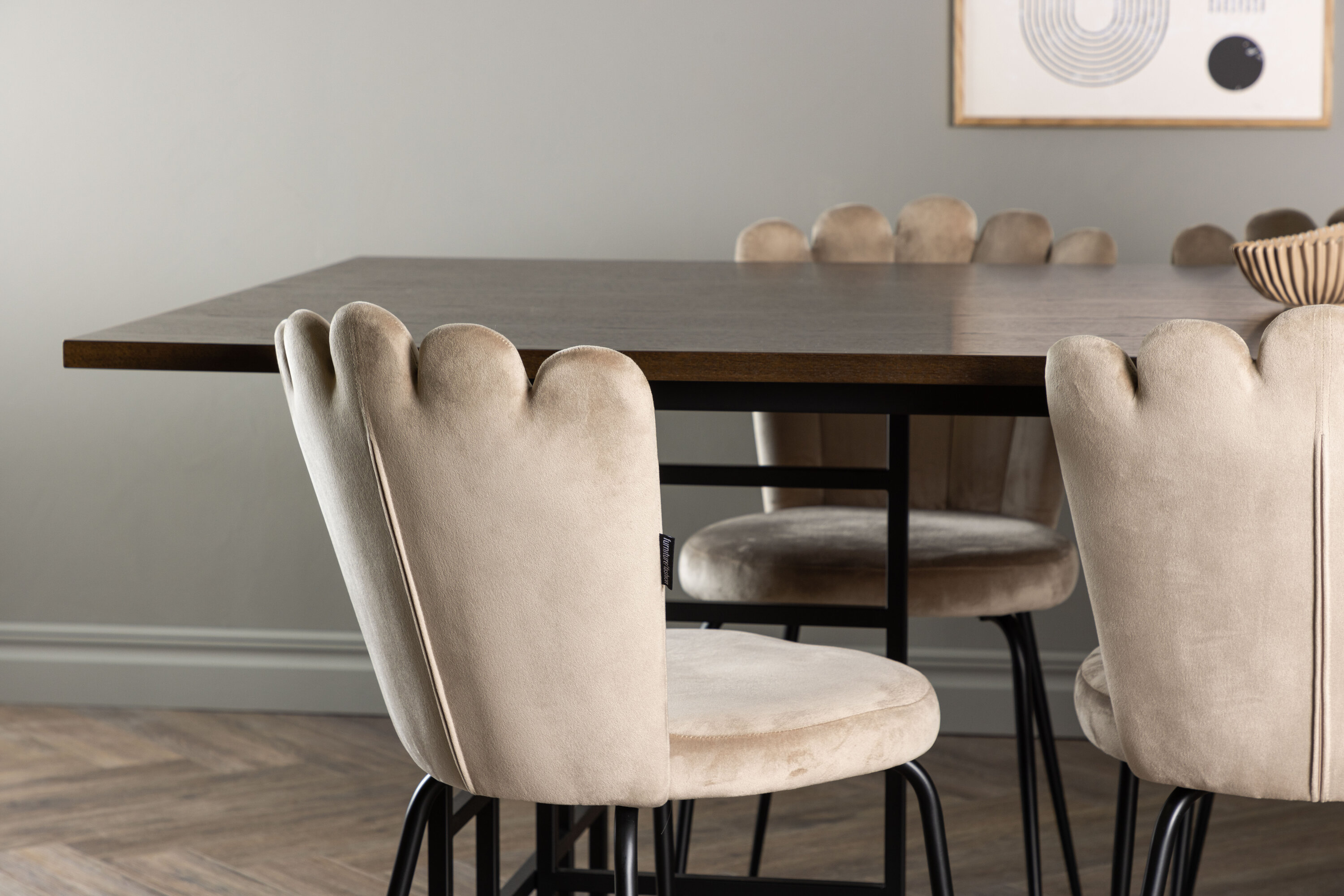 deLOHN Limhamn Téglalap alakú étkezőgarnitúra