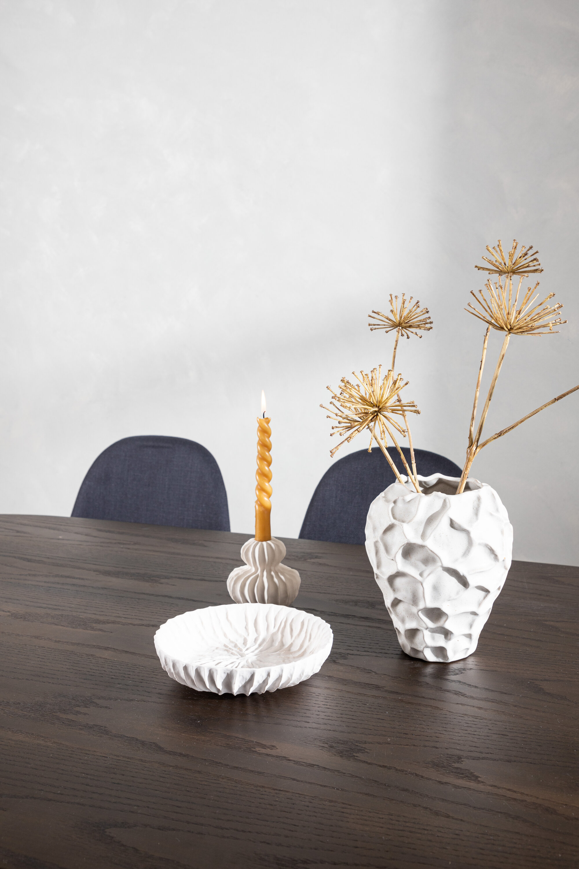 deLOHN Stone oval, Polar Ovális étkezőgarnitúra