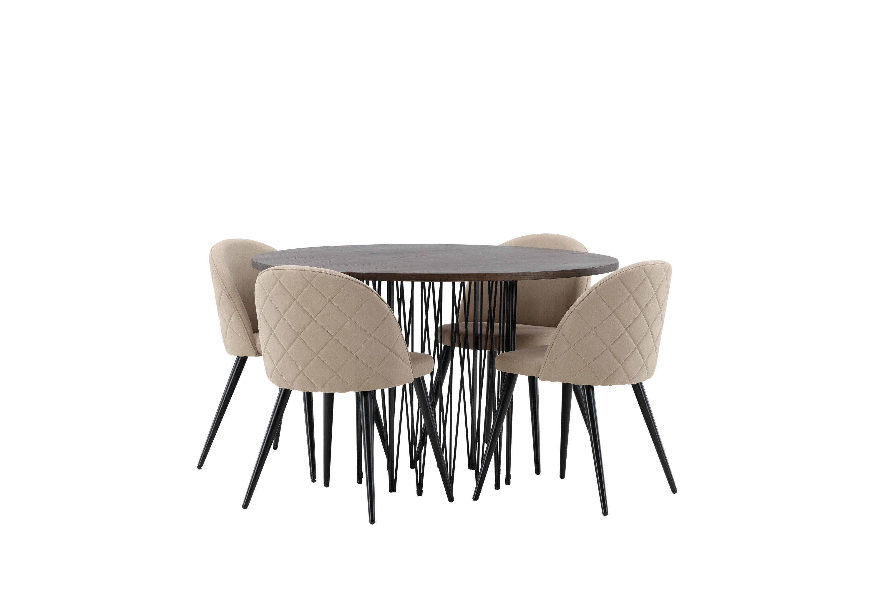 deLOHN Stone round, Velvet Kör alakú étkezőgarnitúra