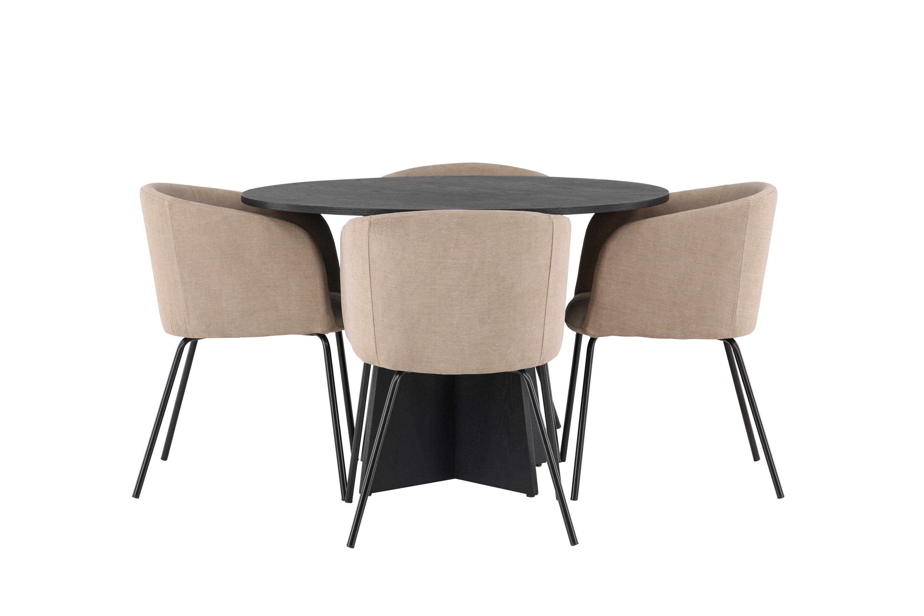 deLOHN Bootcut Round, Berit Kör alakú étkezőgarnitúra