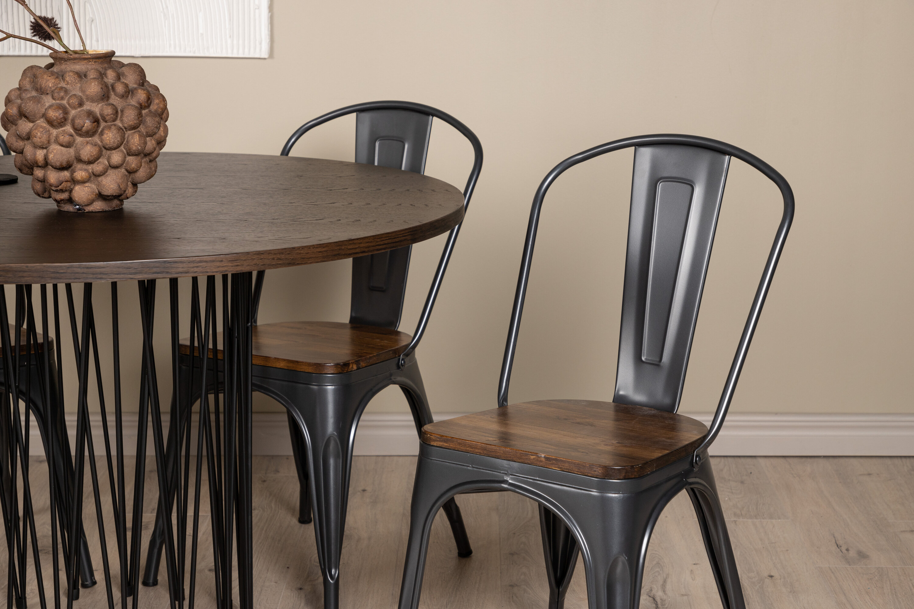 deLOHN Stone round, Tempe Kör alakú étkezőgarnitúra