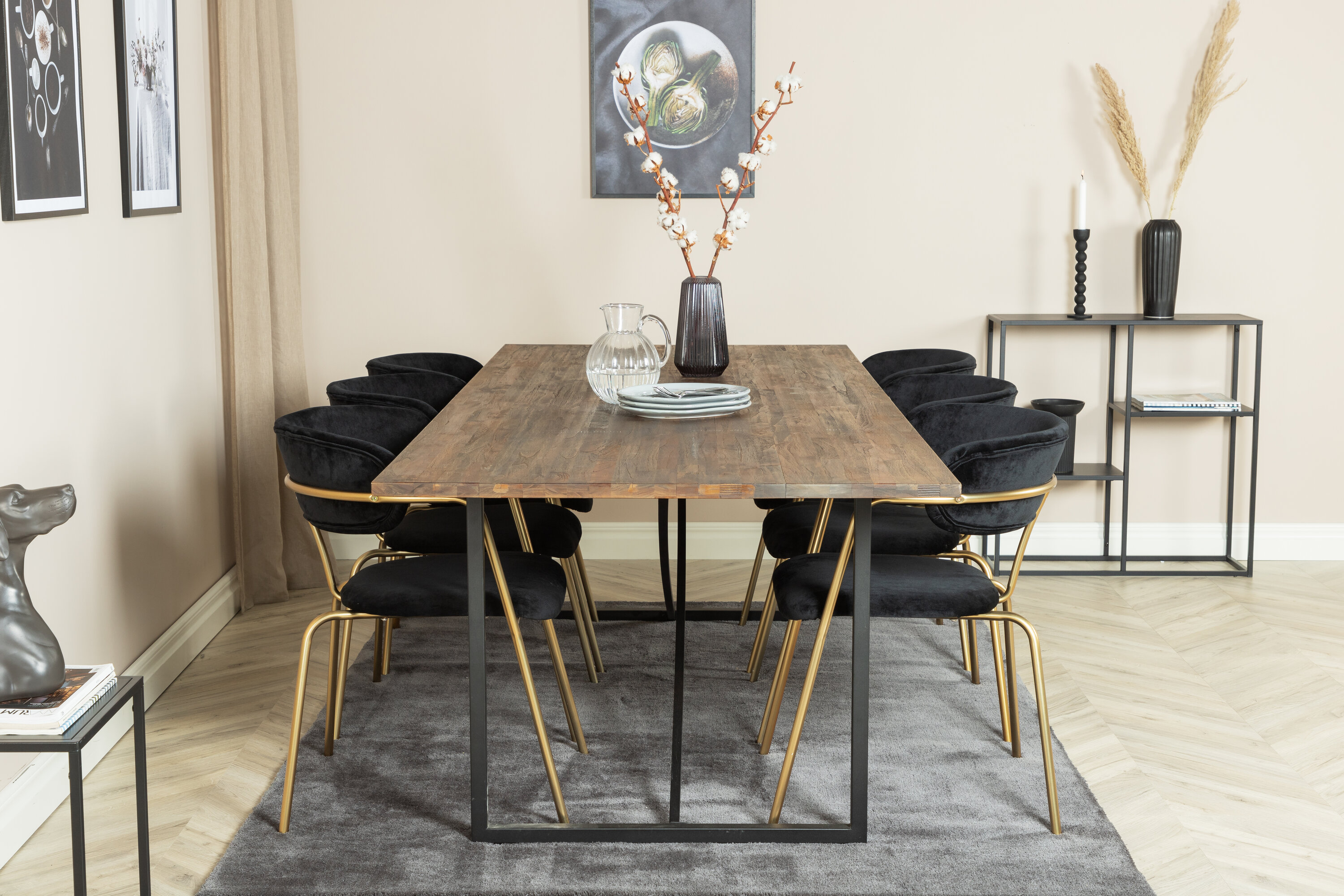 deLOHN Padang, Arrow Téglalap alakú étkezőgarnitúra