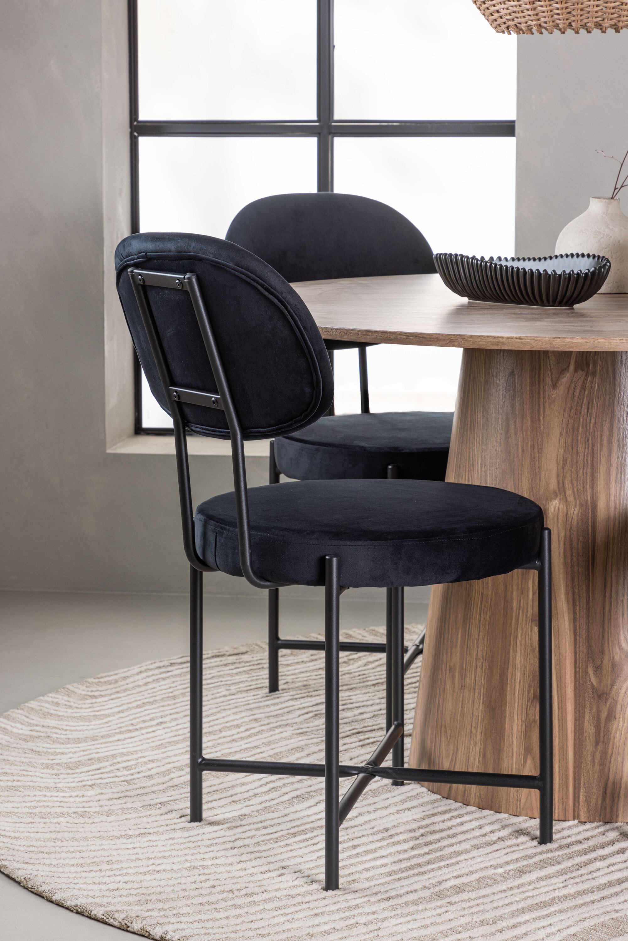 deLOHN Stella Kör alakú étkezőgarnitúra