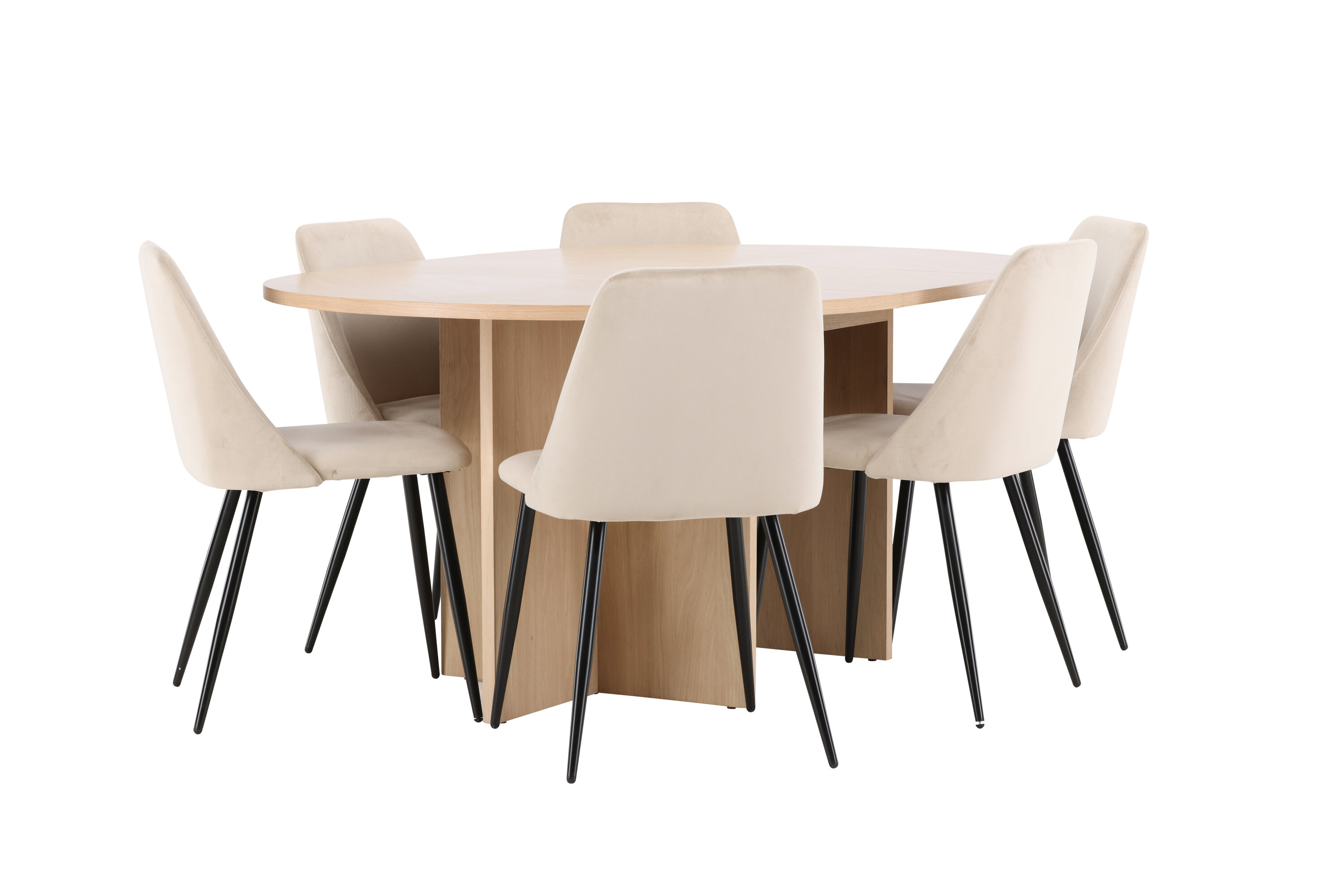 deLOHN Strada, Night Ovális étkezőgarnitúra