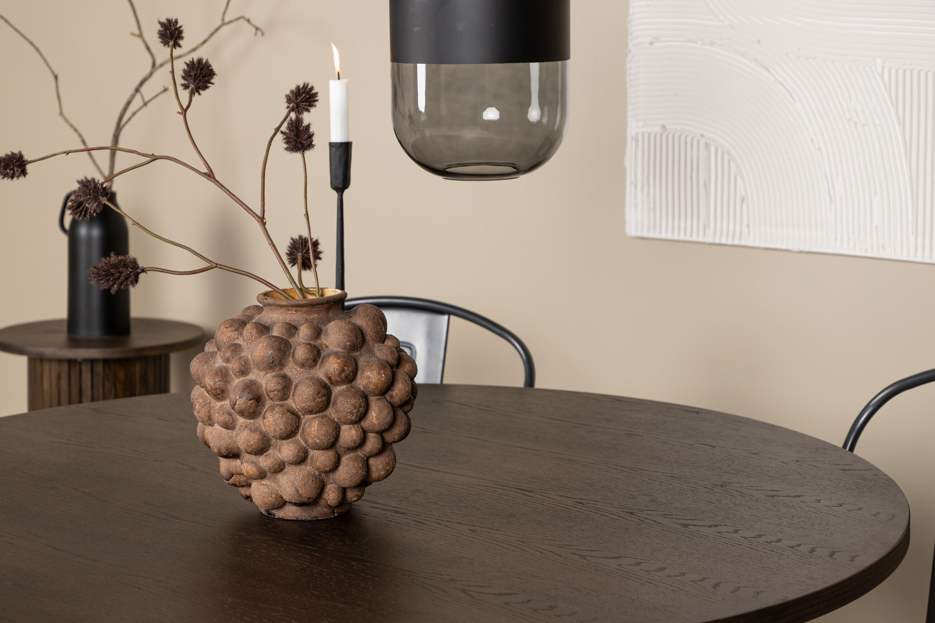 deLOHN Stone round, Tempe Kör alakú étkezőgarnitúra