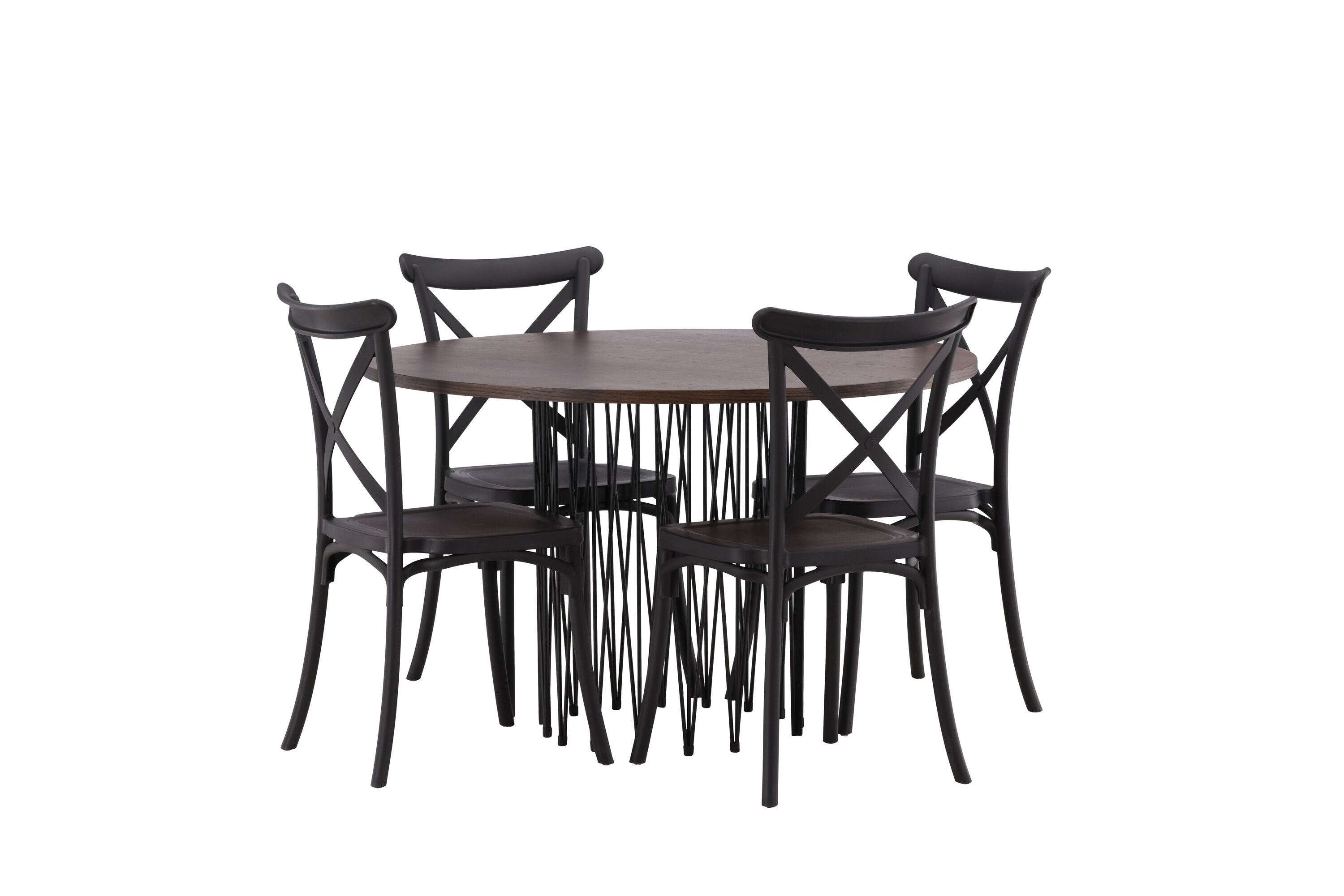 deLOHN Stone round, Crosett Kör alakú étkezőgarnitúra