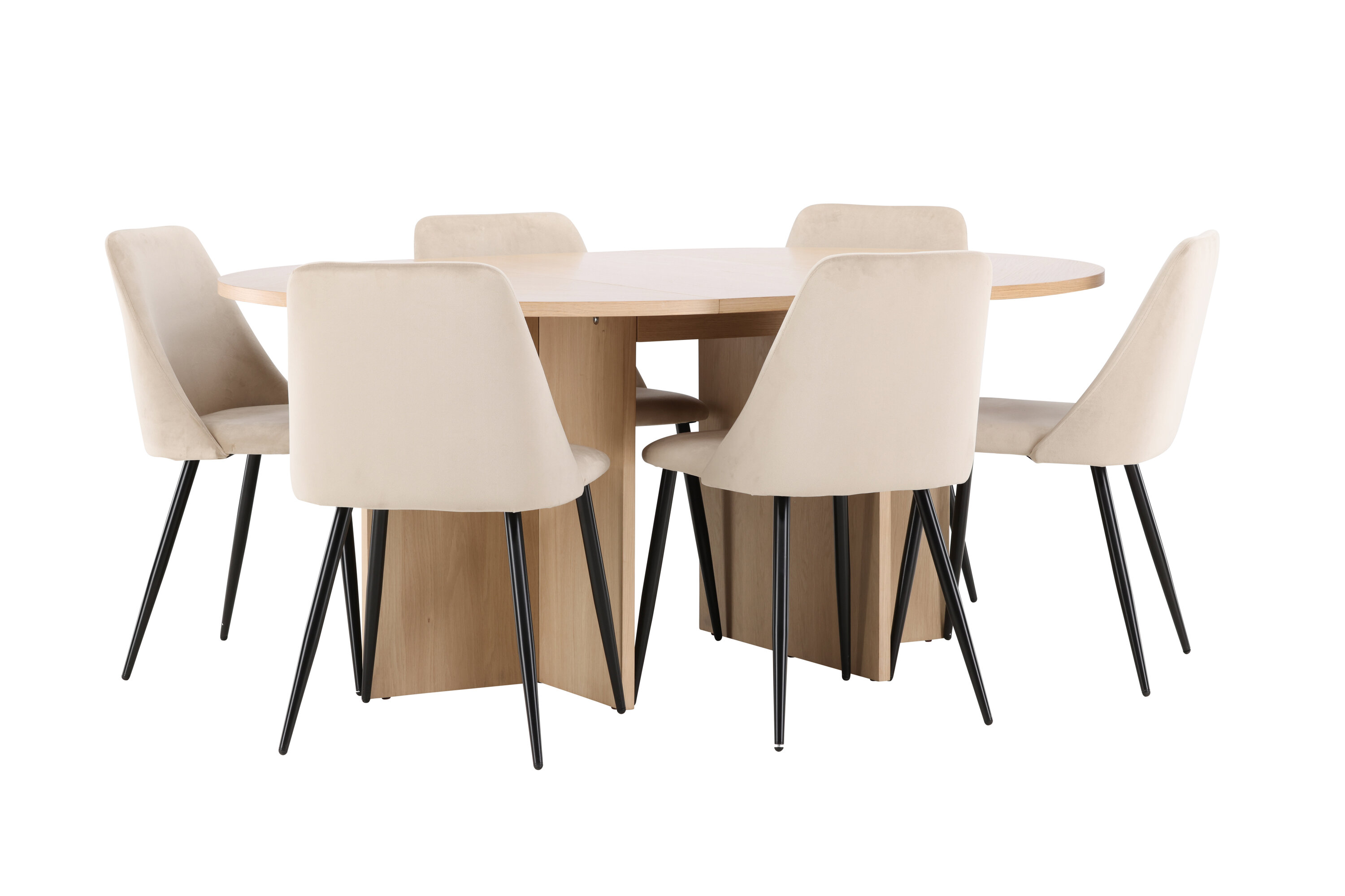 deLOHN Strada, Night Ovális étkezőgarnitúra