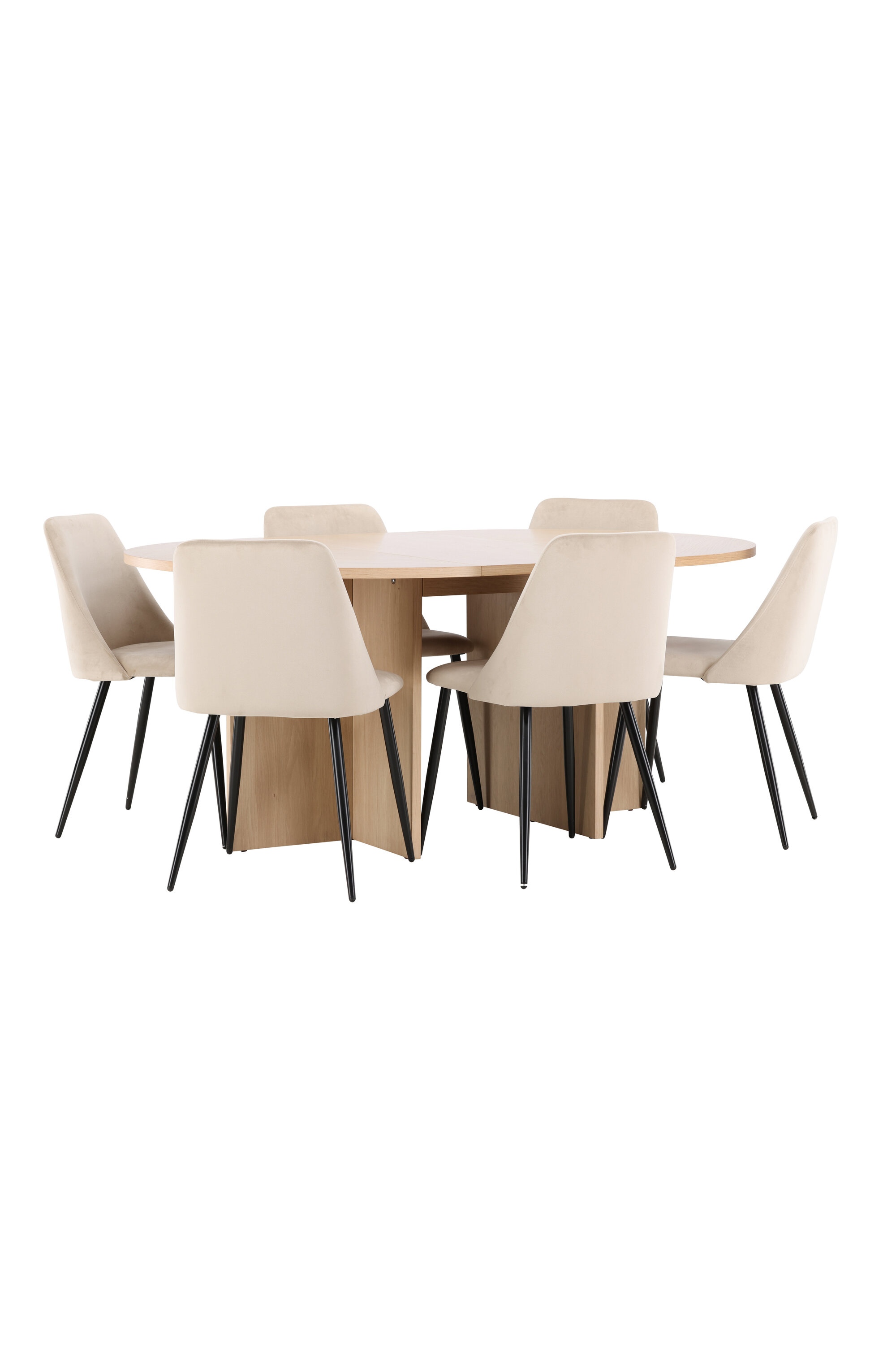 deLOHN Strada, Night Ovális étkezőgarnitúra