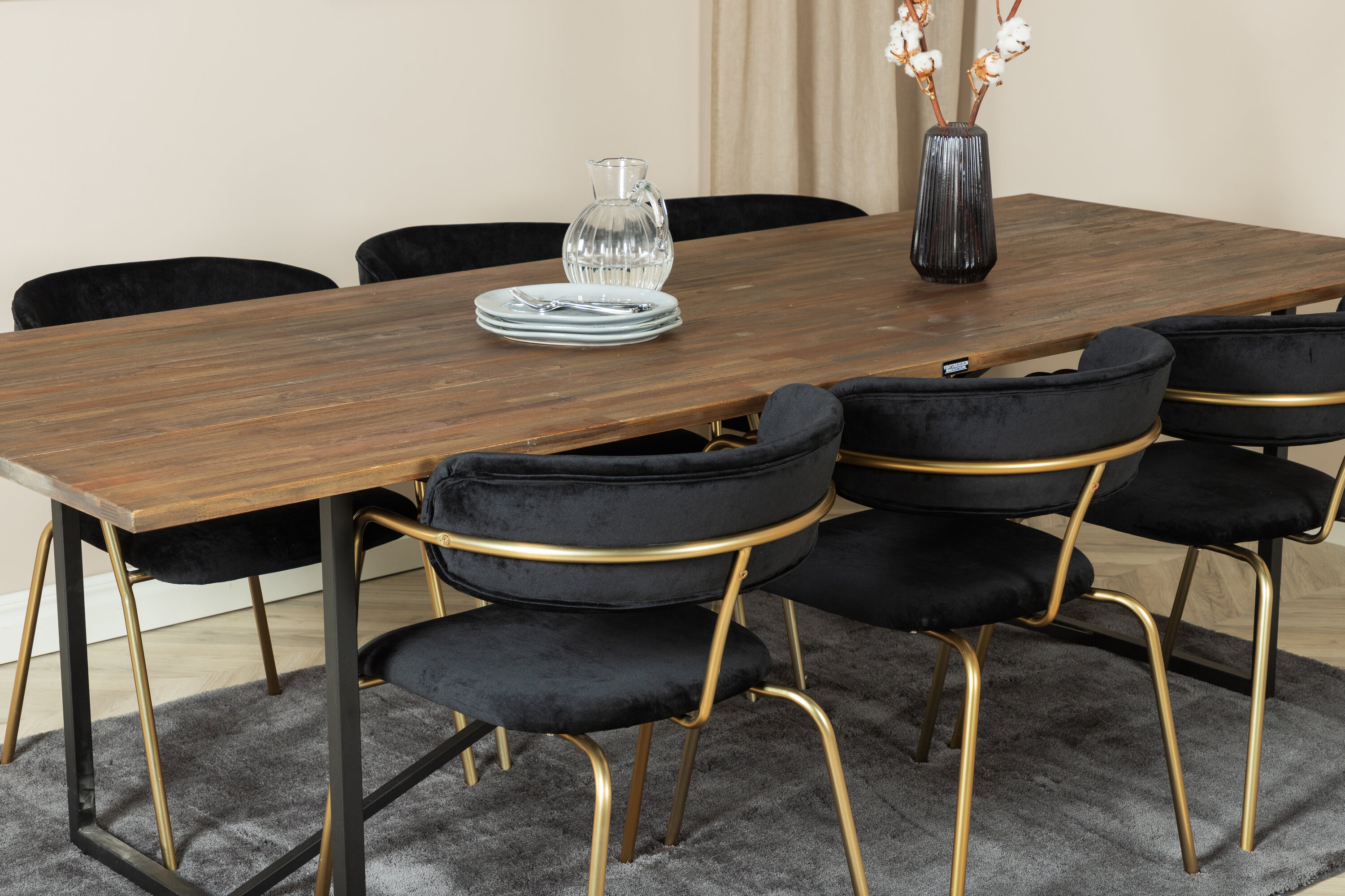 deLOHN Padang, Arrow Téglalap alakú étkezőgarnitúra