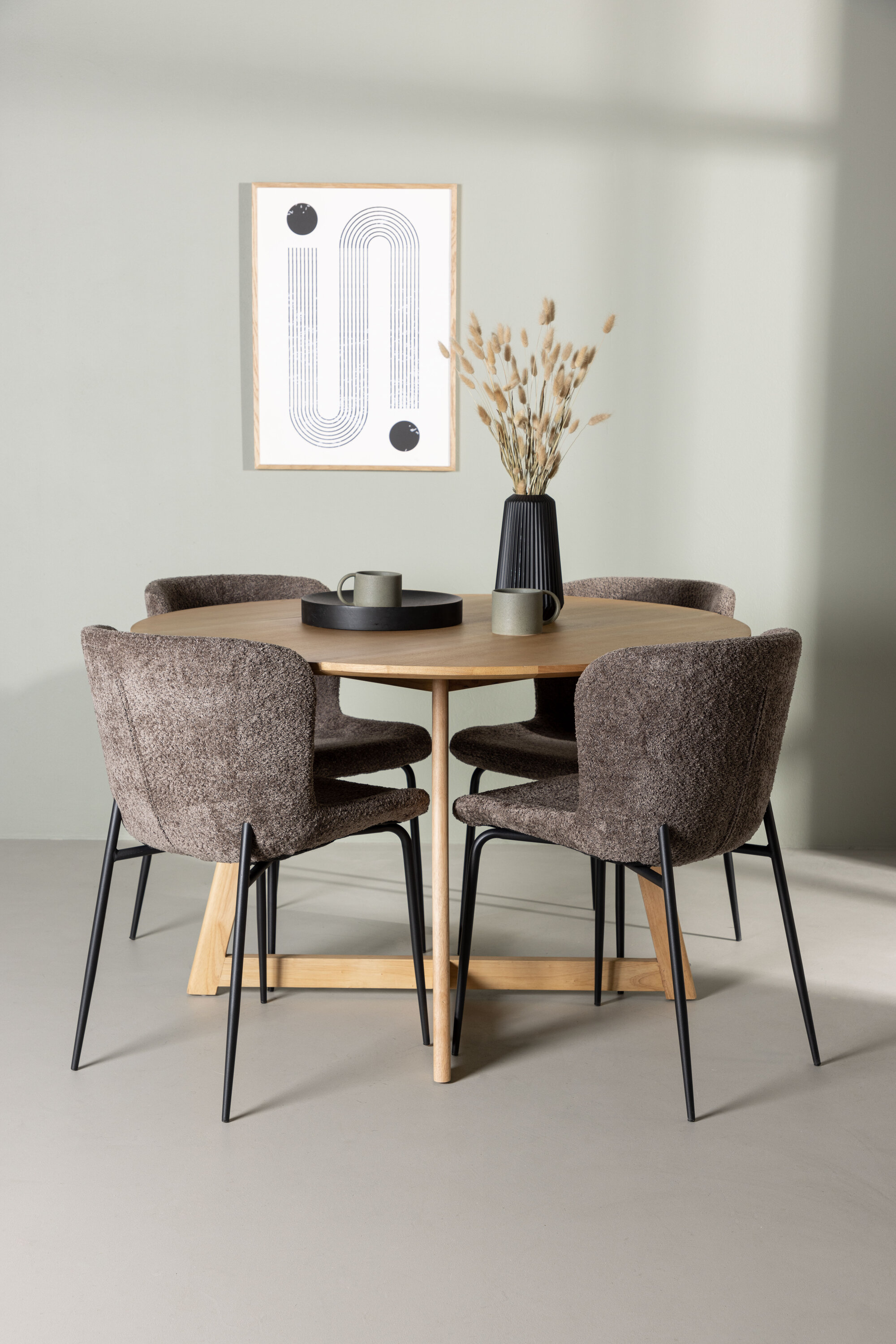 deLOHN Modesto Kör alakú étkezőgarnitúra