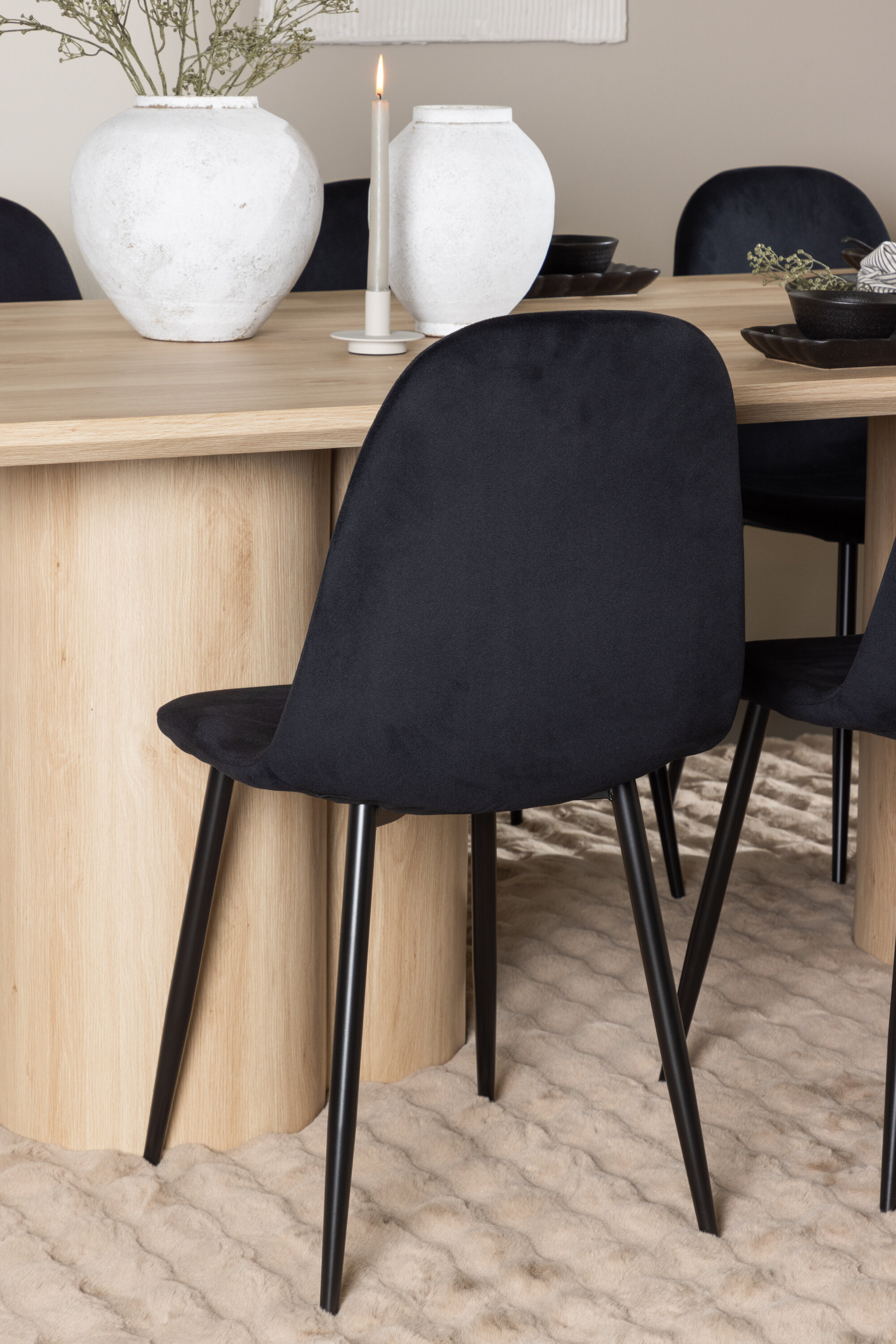 deLOHN Olivia, Polar Téglalap alakú étkezőgarnitúra