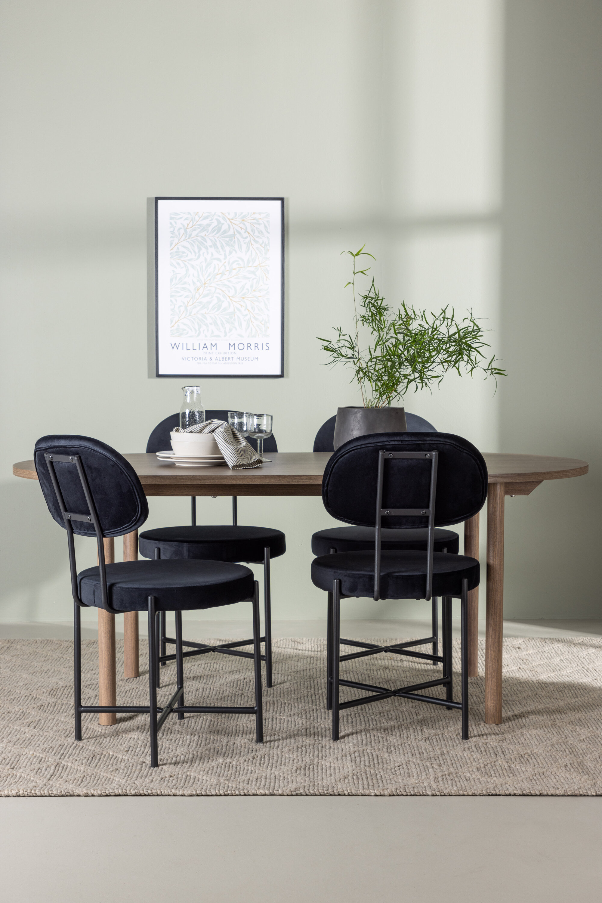 deLOHN Stella Ovális étkezőgarnitúra