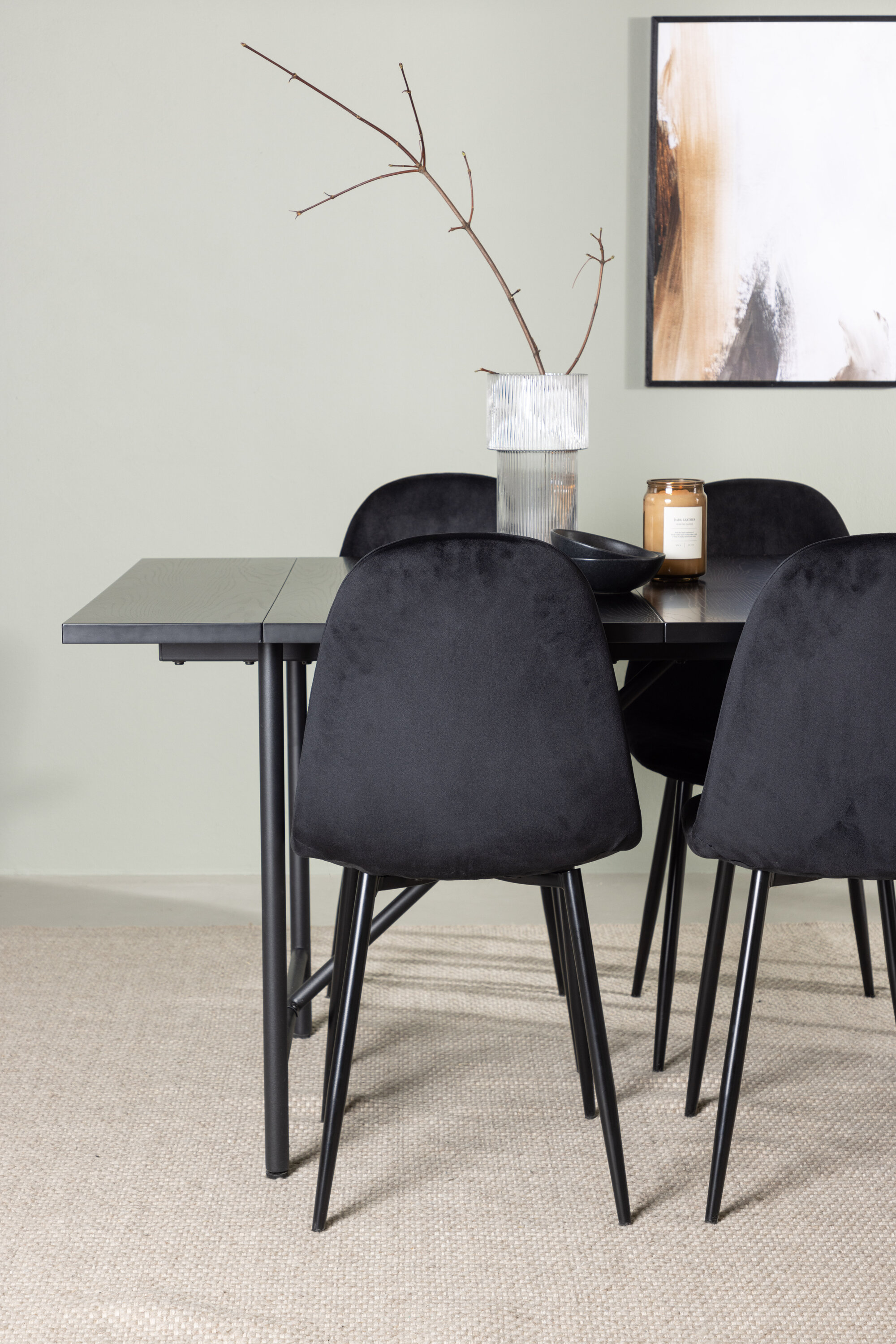 deLOHN Polar Téglalap alakú étkezőgarnitúra