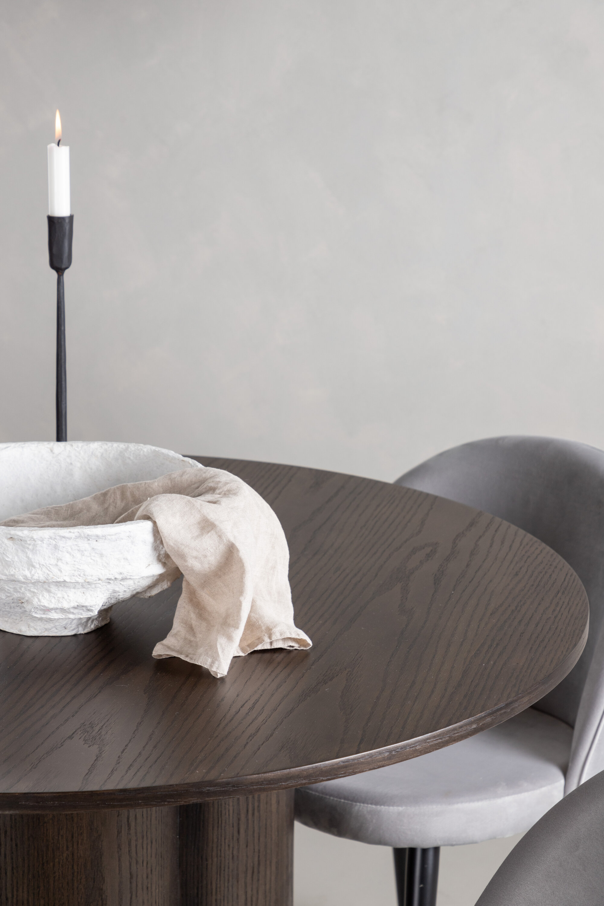 deLOHN Olivia, Velvet Kör alakú étkezőgarnitúra