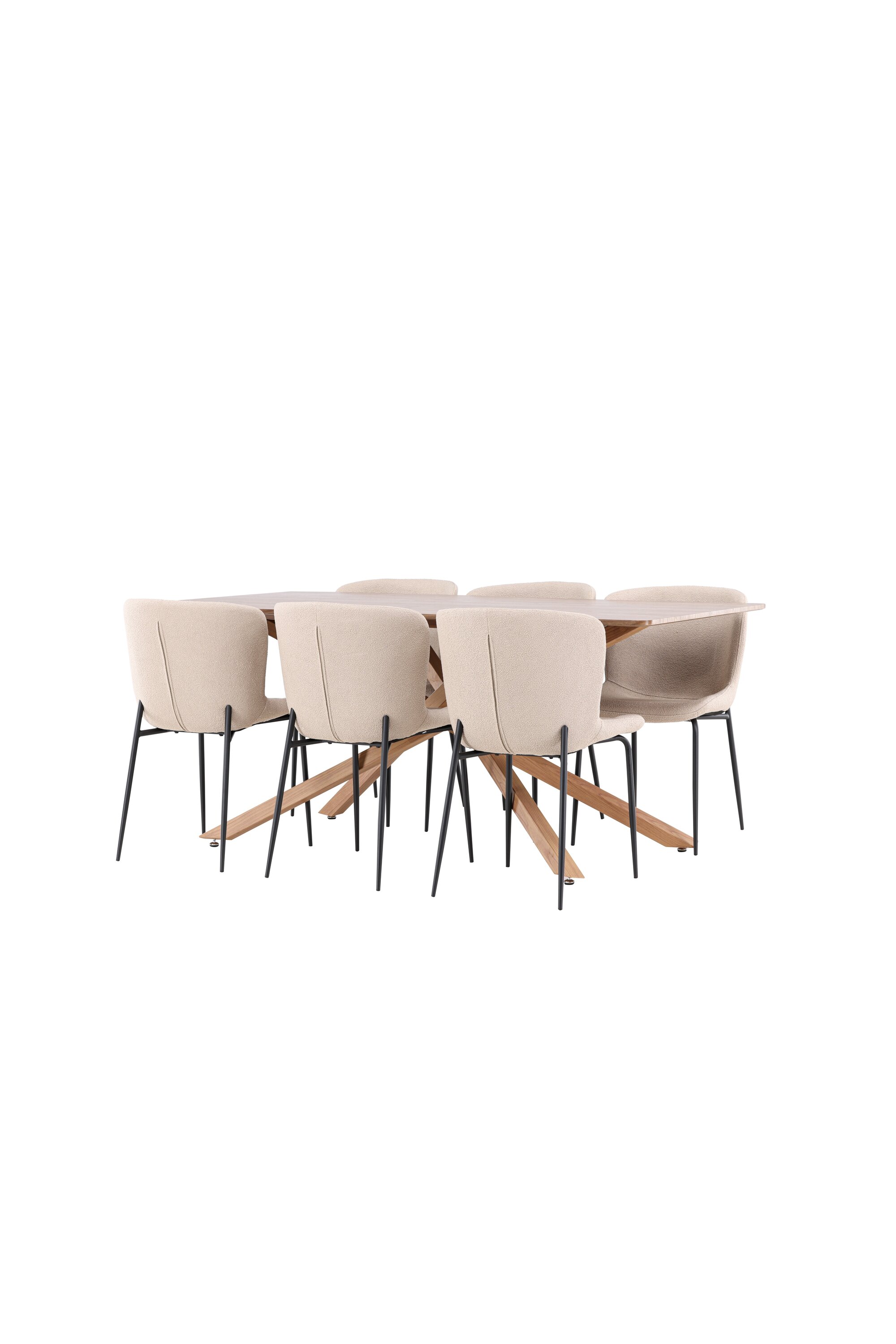 deLOHN Piazza, Modesto Téglalap alakú étkezőgarnitúra