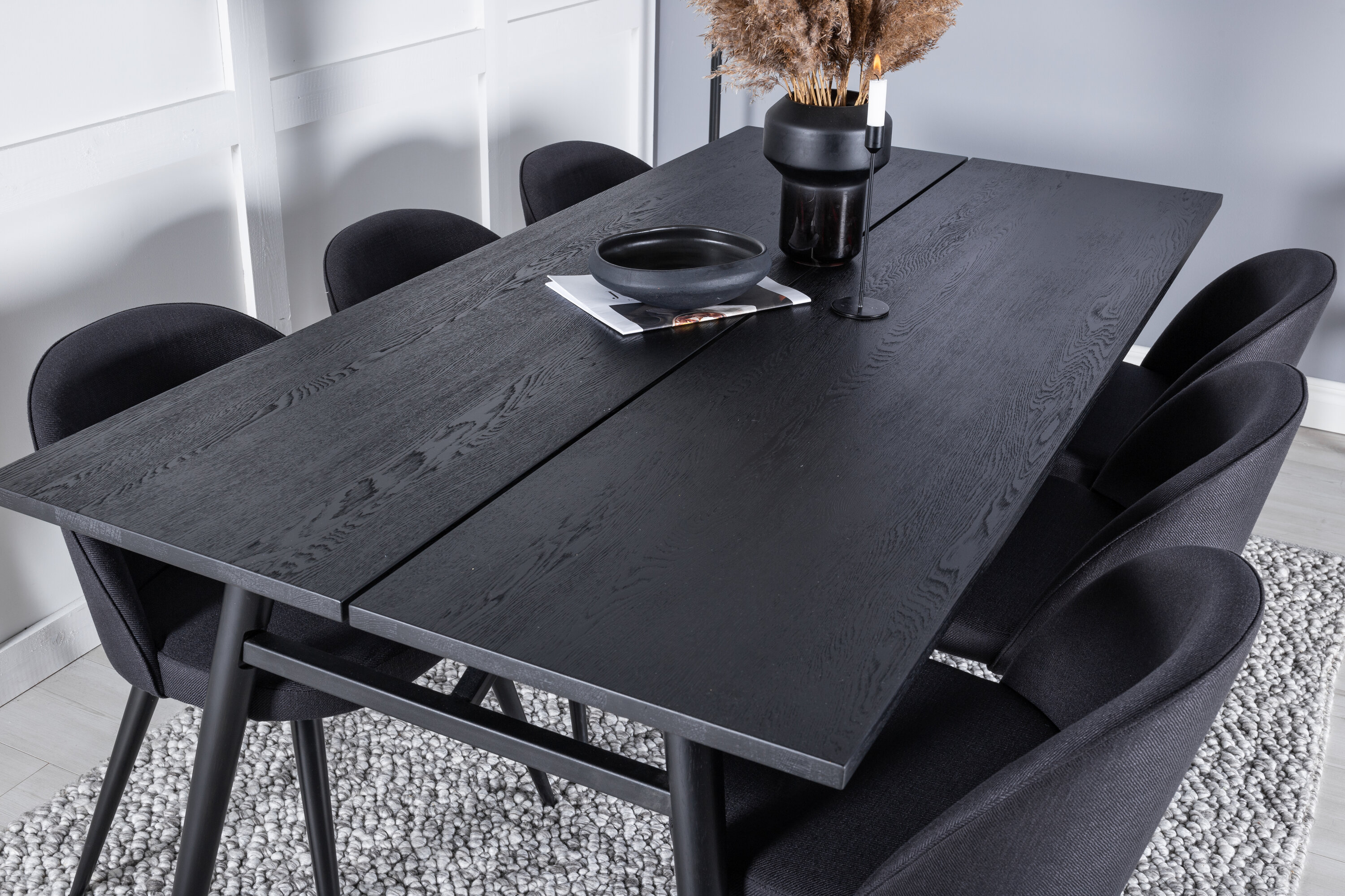 deLOHN Sleek, Velvet Téglalap alakú étkezőgarnitúra
