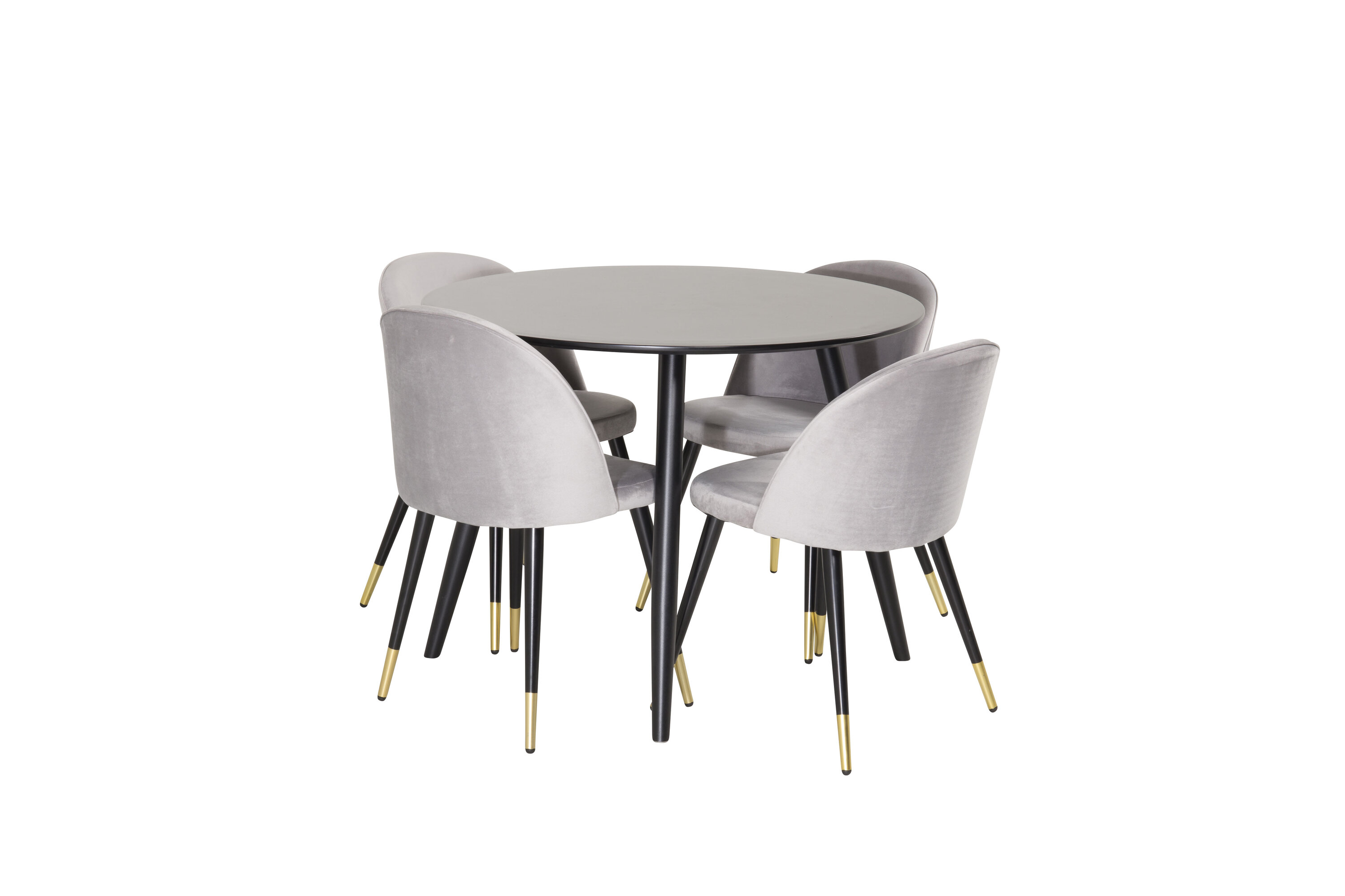 deLOHN Velvet, Plaza Kör alakú étkezőgarnitúra